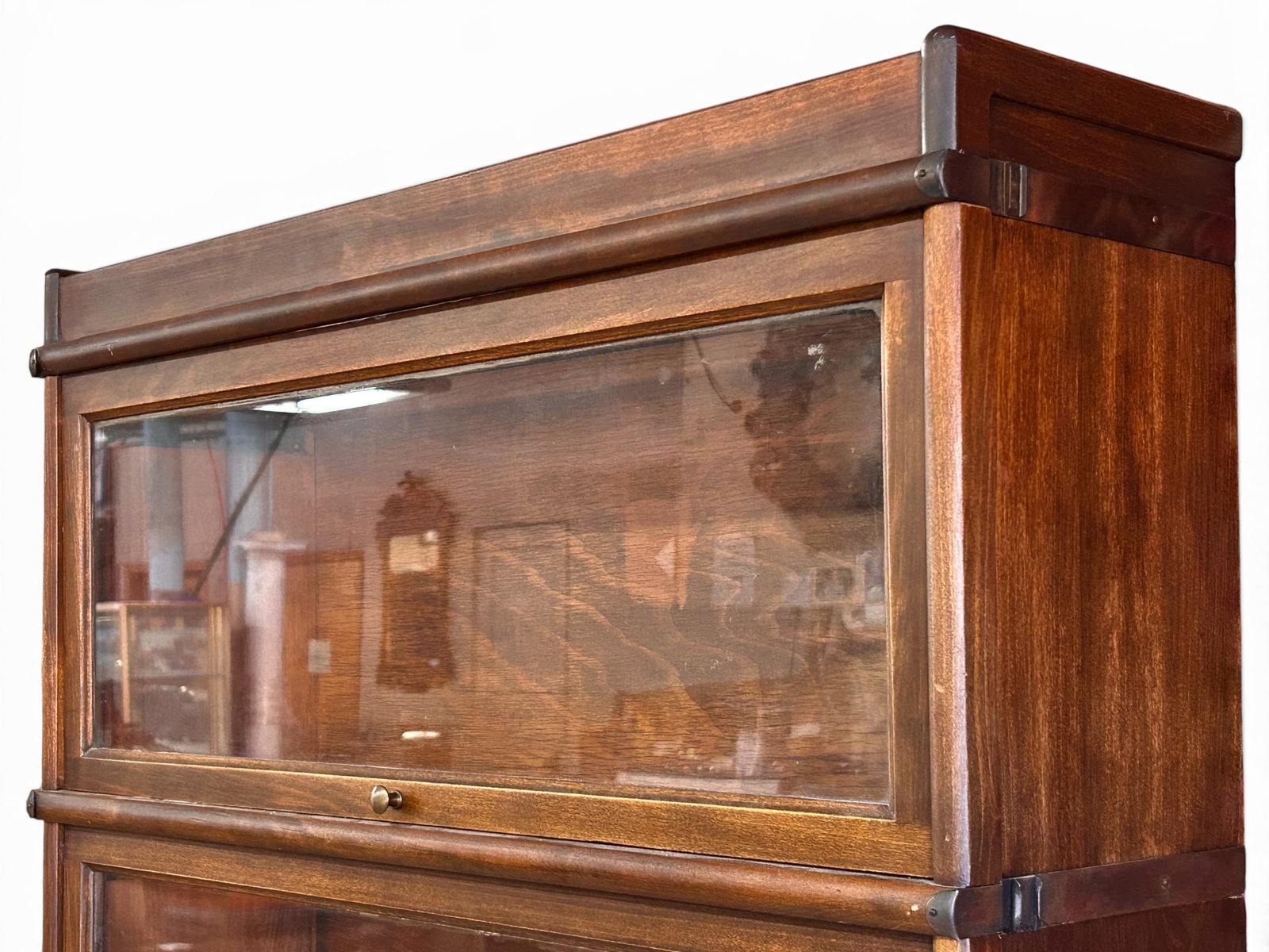 Antique Five-Stack Barrister Bookcase. - 3