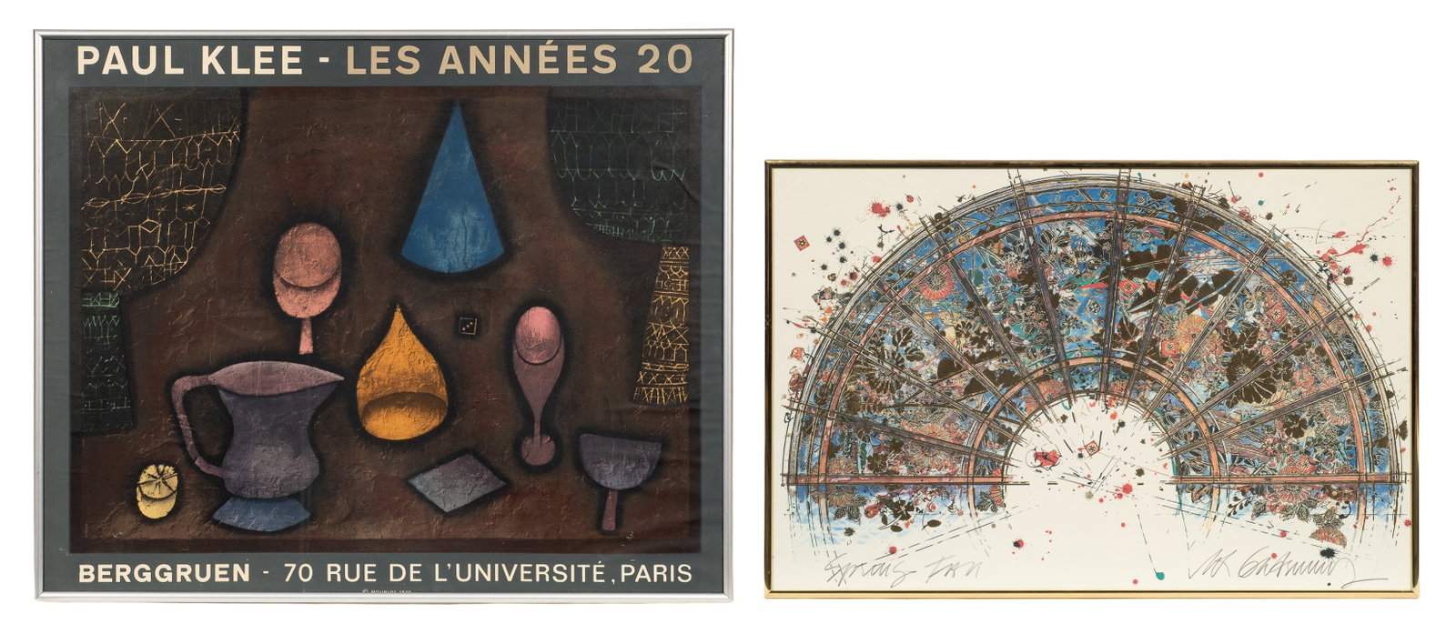 Two Prints - Paul Klee Poster & William Gatewood. (1 of 11)