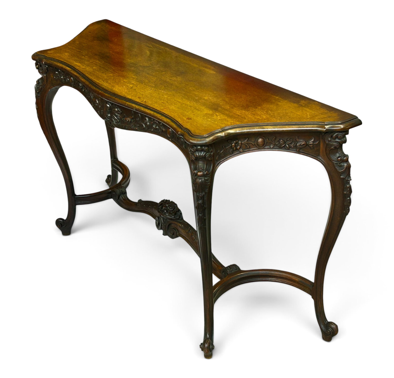 French Carved Hall Table or Console Table. (1 of 19)