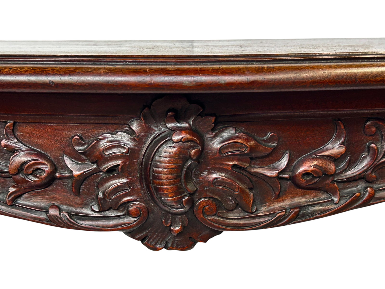 French Carved Hall Table or Console Table. - 3