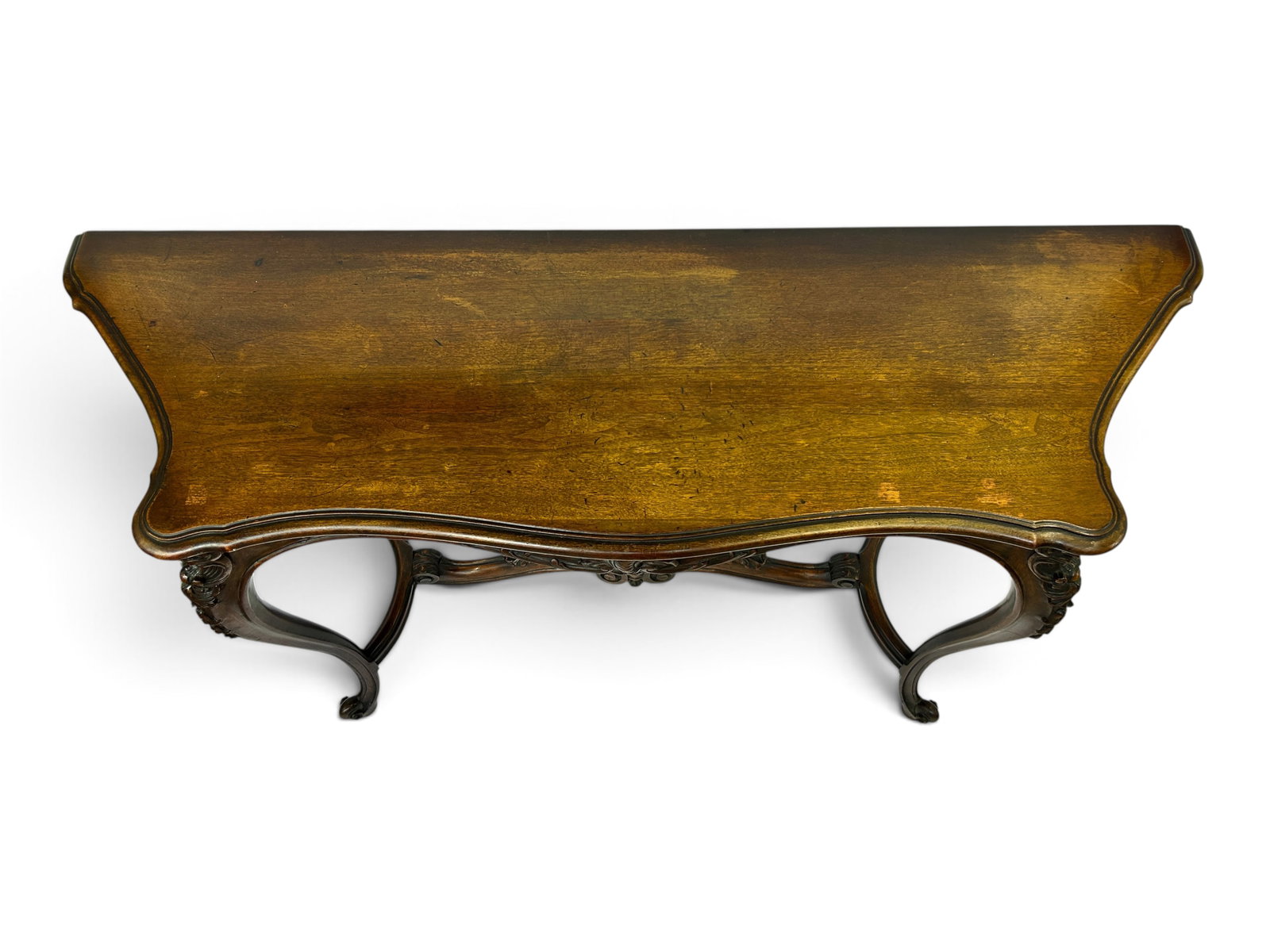 French Carved Hall Table or Console Table. - 7