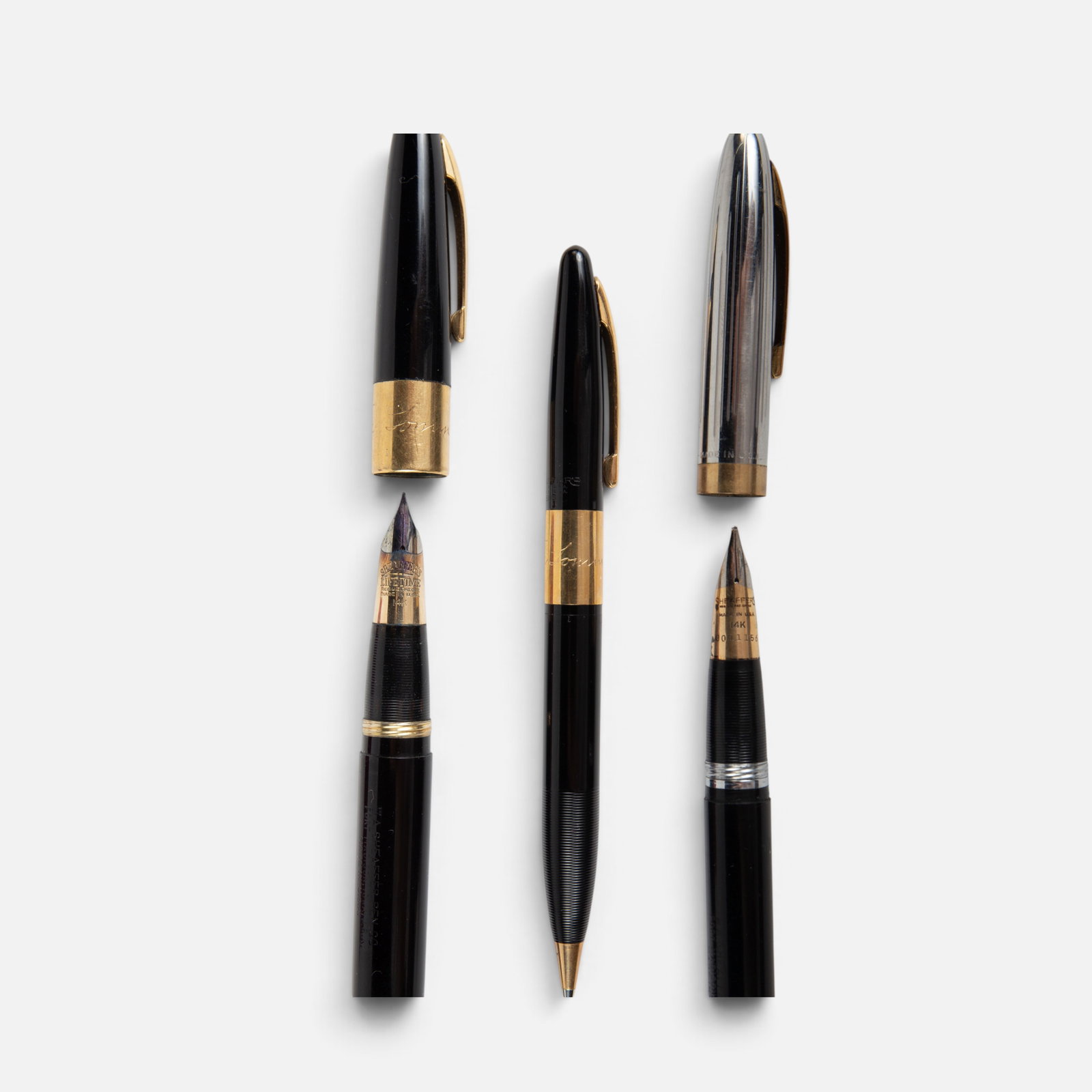 Sheaffer's Writing Set inc. Triumph, 14K Elements. - 3