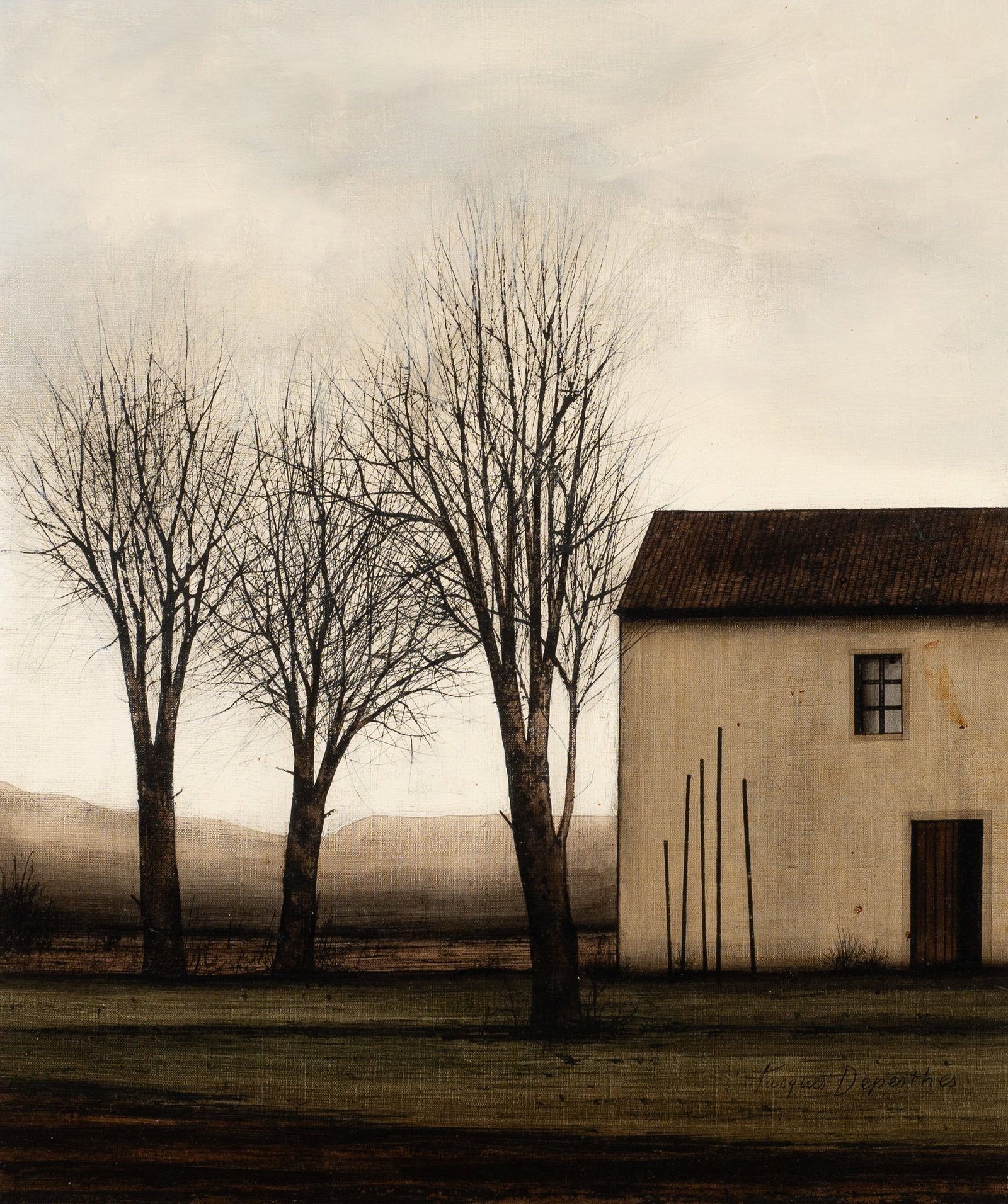 L'automne en Provence, Jacques Deperthes Painting. (1 of 7)