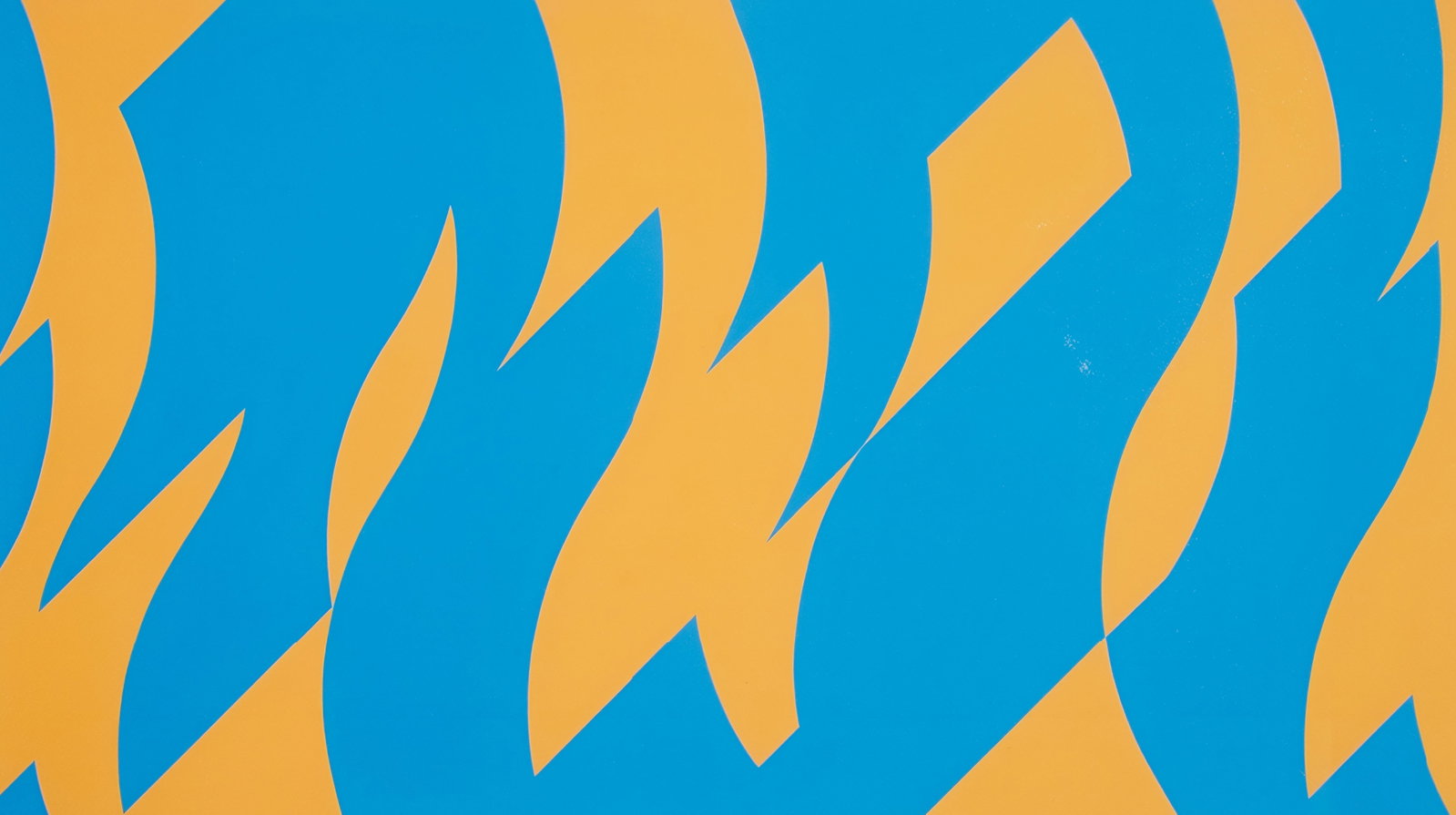 Going Across, Bridget Riley Screenprint. - 2
