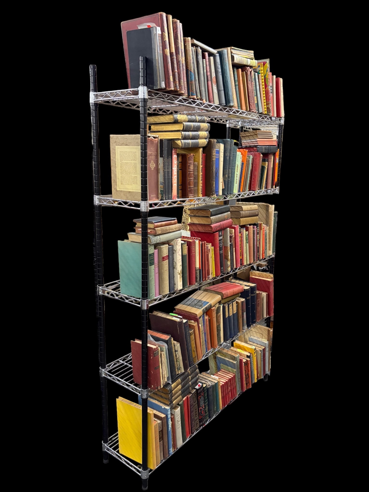 Large Lot of Vintage and Antique Books.: Both fiction and nonfiction books are included. The subject matter includes historical figures (Teddy Roosevelt, Abraham Lincoln, Charles Lindbergh), humor (including Mark Twain), children's