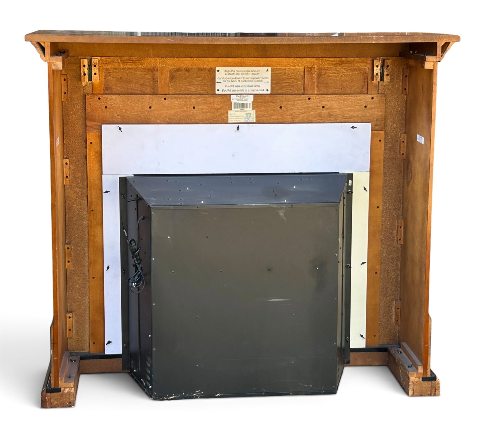 Dimplex Multi Fire Electric Fireplace w/ Mantel. - 15