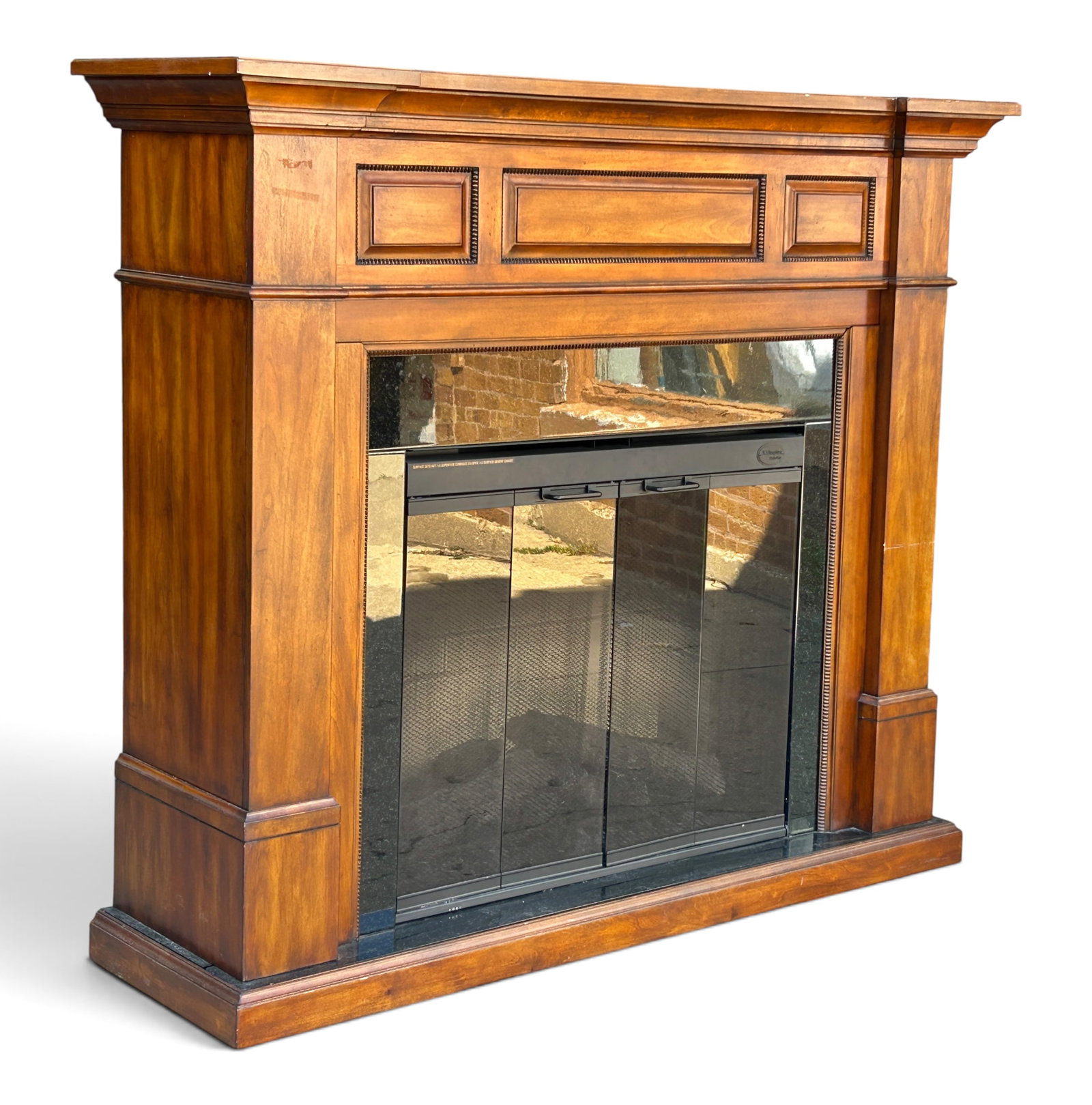 Dimplex Multi Fire Electric Fireplace w/ Mantel.