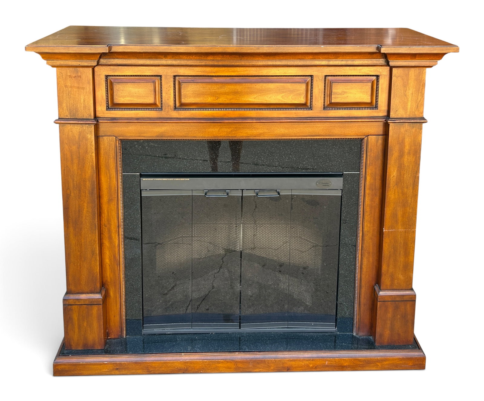 Dimplex Multi Fire Electric Fireplace w/ Mantel. - 4