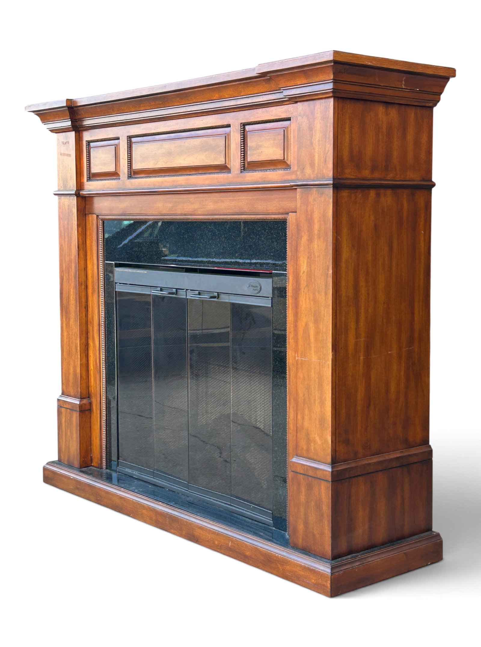Dimplex Multi Fire Electric Fireplace w/ Mantel. - 6