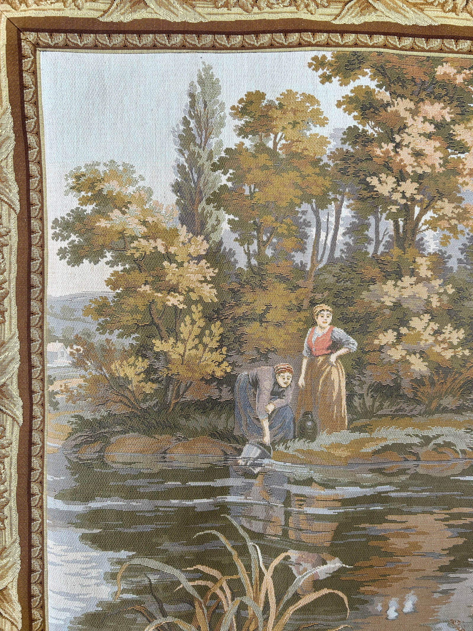 3' 9" x 5' 1" Tapestry. - 3