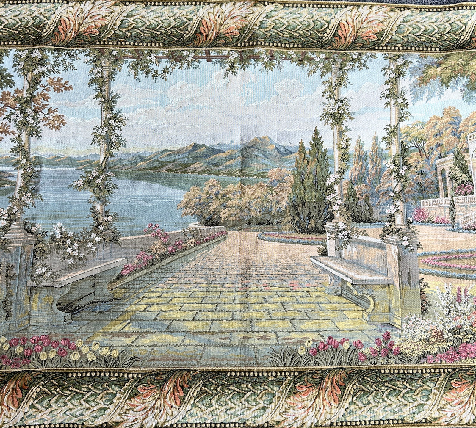 3' 2" x 6' 4" Tapestry. - 3