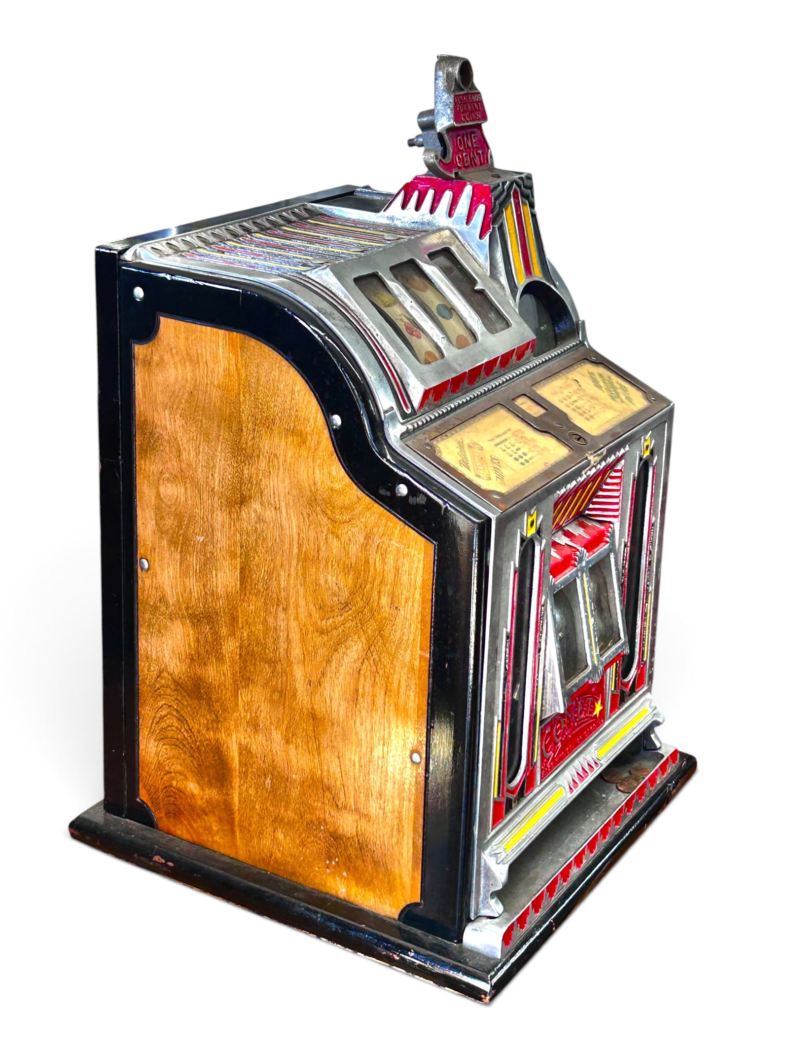 Pace Comet Vintage 1 Cent Slot Machine. - 11