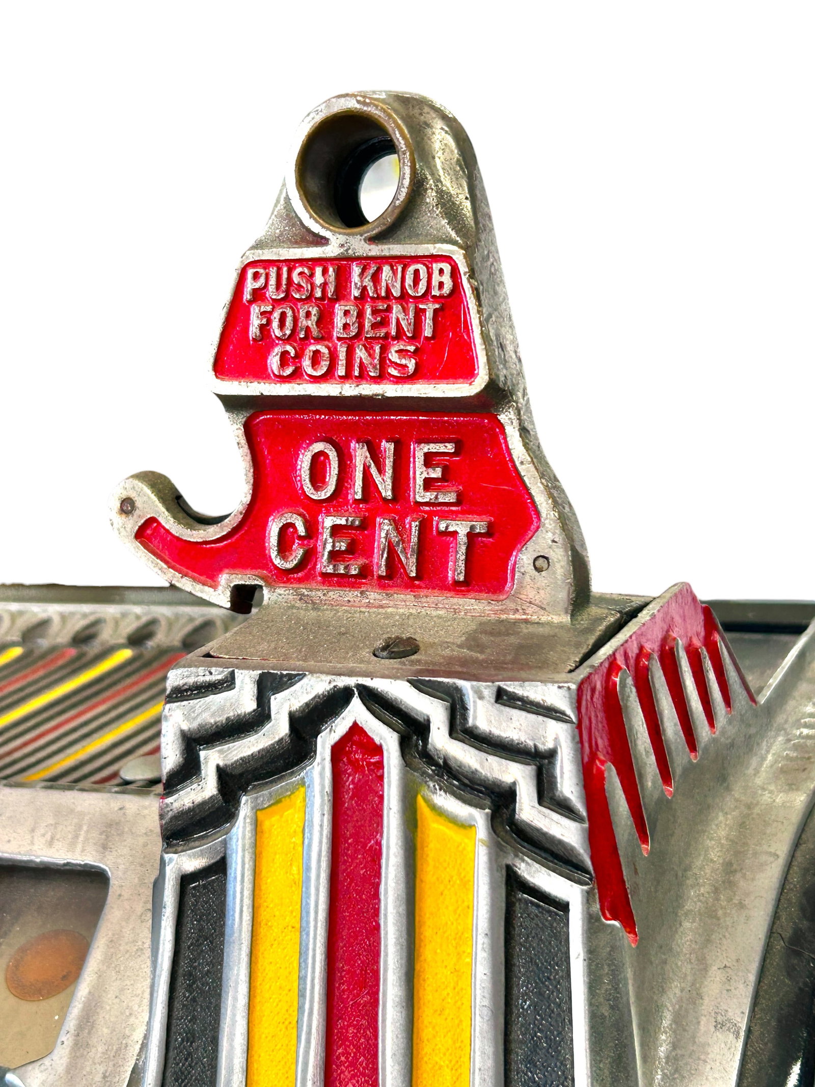 Pace Comet Vintage 1 Cent Slot Machine. - 4