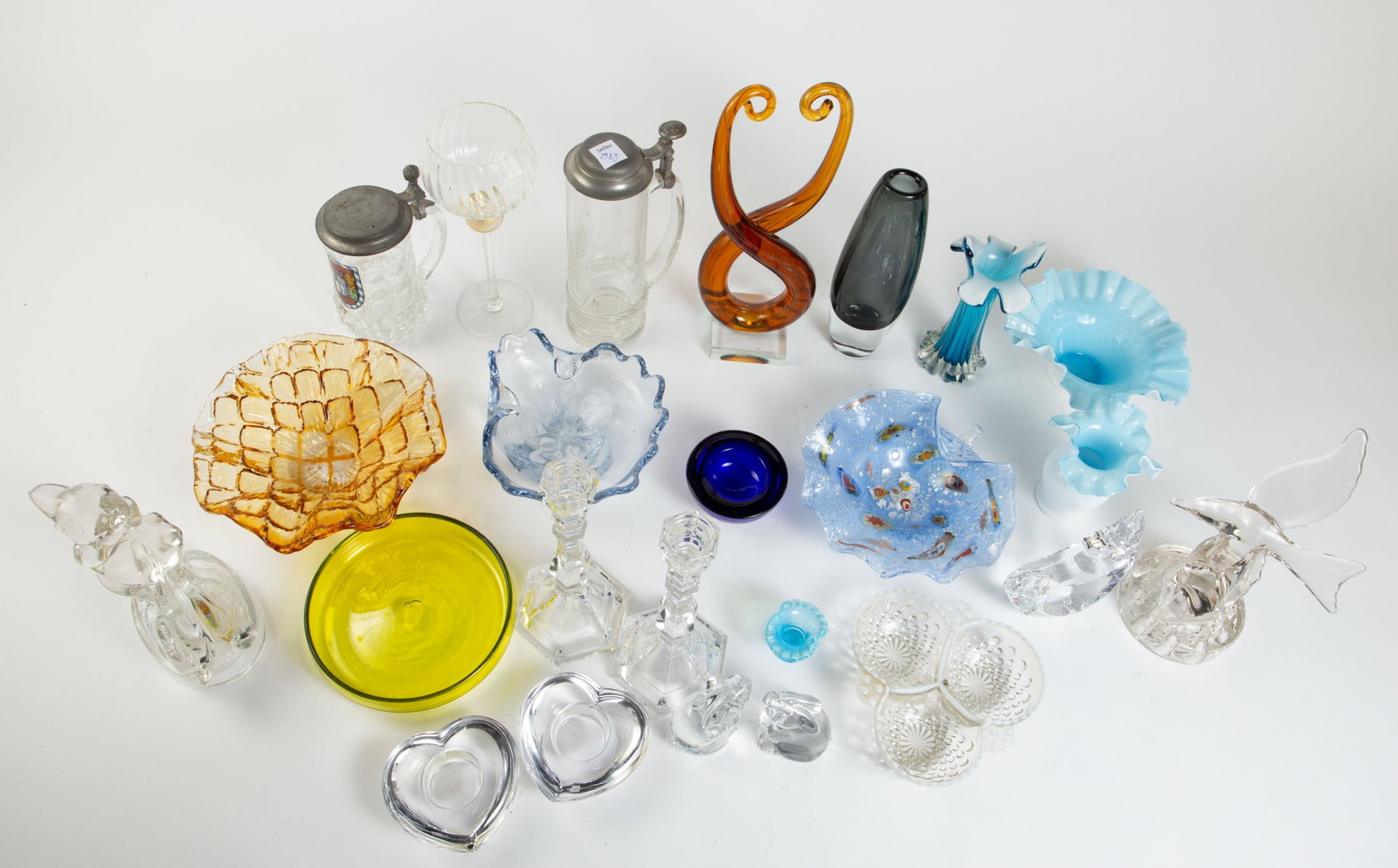 Lot of Glass - Baccarat, Orrefors, Murano, etc. (1 of 11)