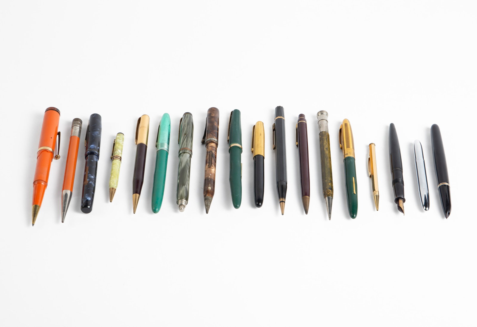 Lot of Vintage Pens & Pencils, inc. 14K Nib. (1 of 11)