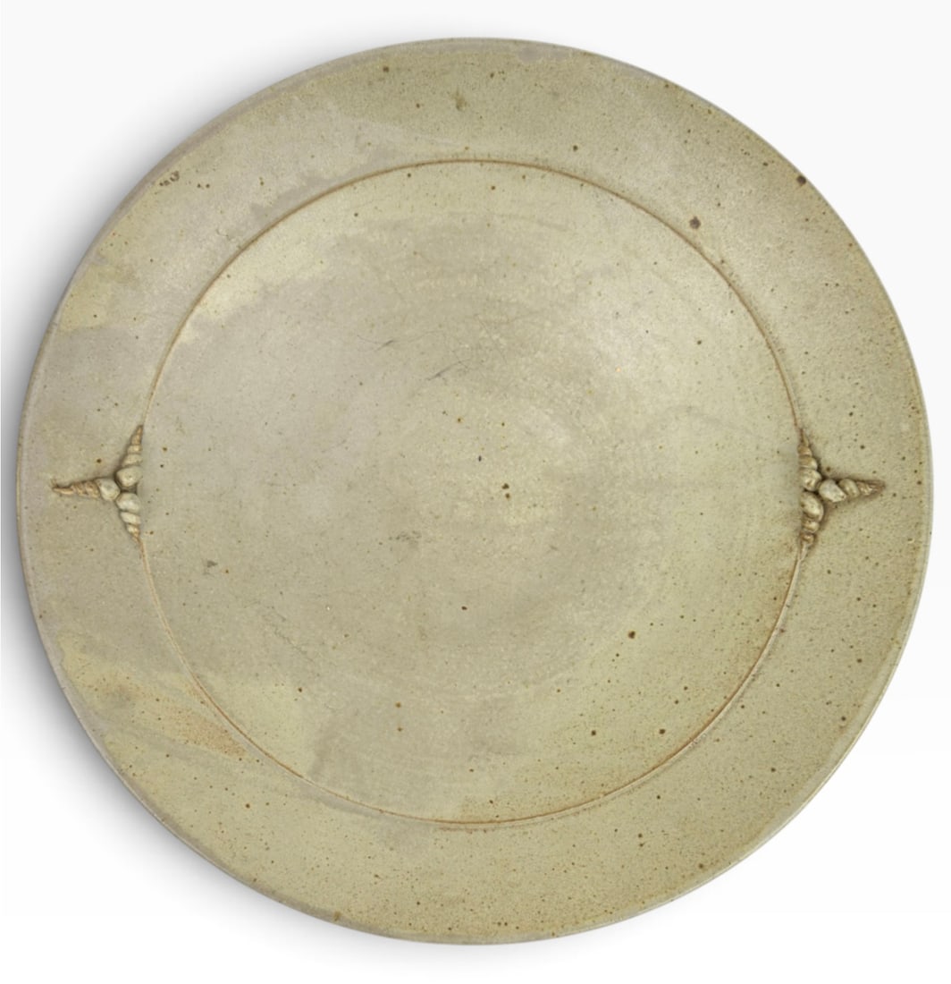 Wabi-Sabi Style Stoneware Centerpiece Bowl. (1 of 5)