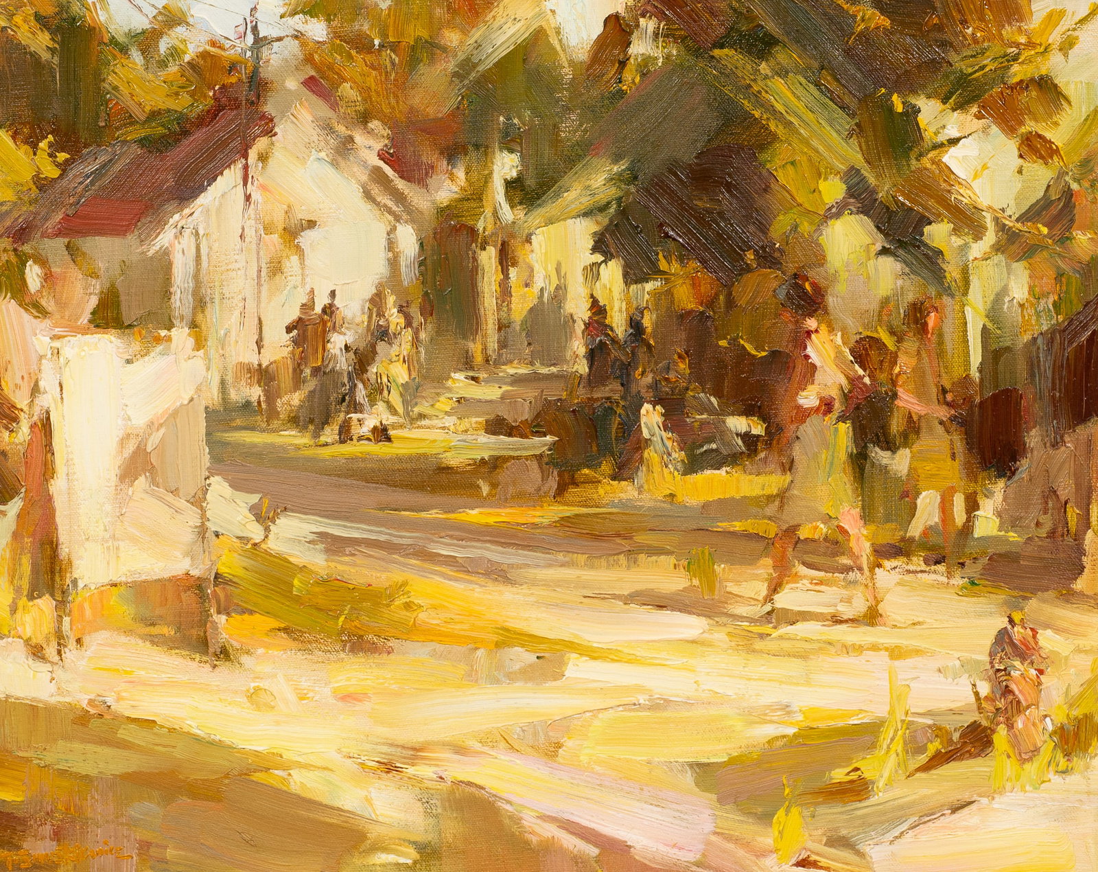 Autumn in a Small Town, Ted Smuskiewicz. (1 of 5)