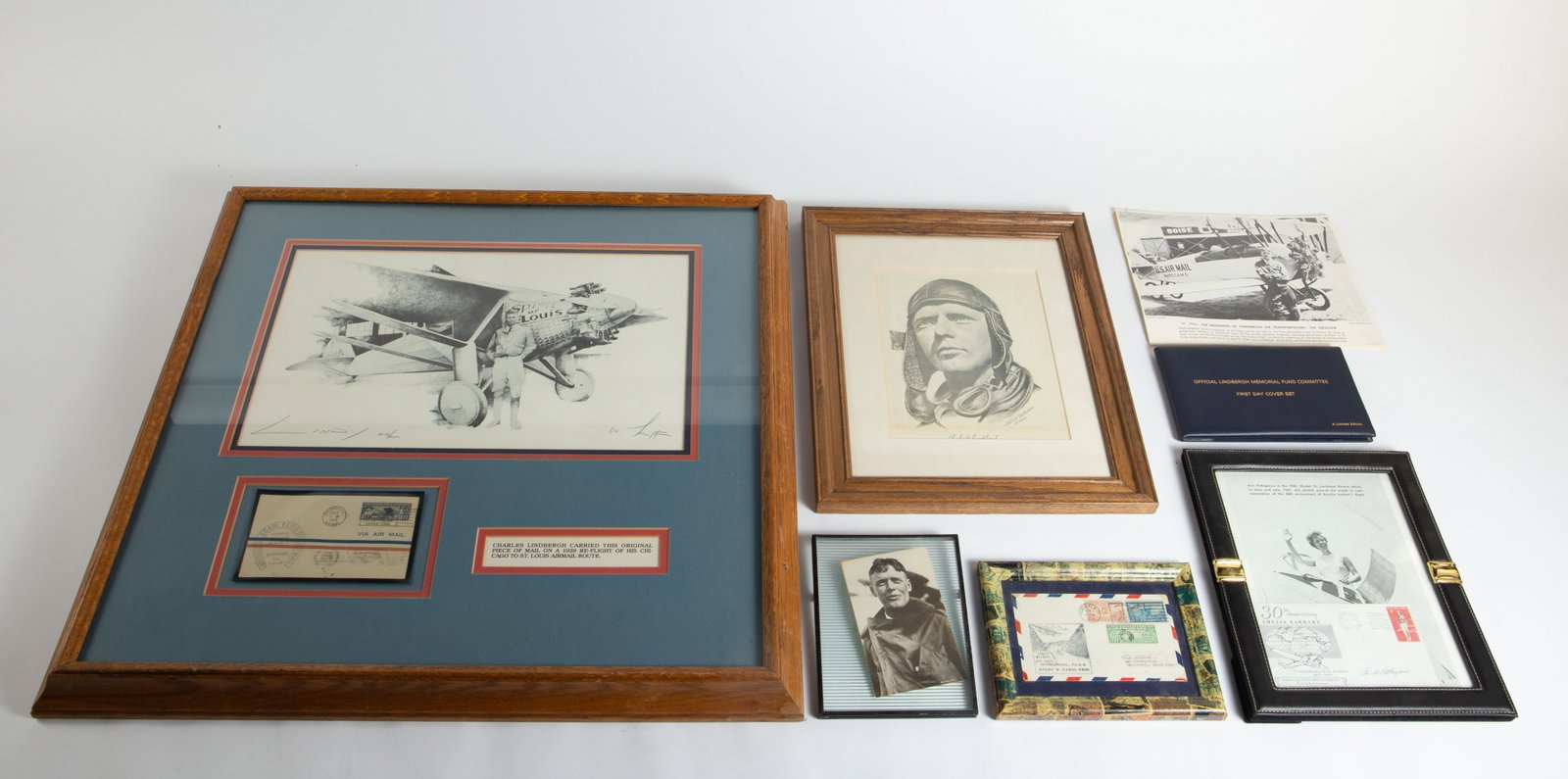 Lot of Airplane Piloting History Memorabilia. (1 of 9)