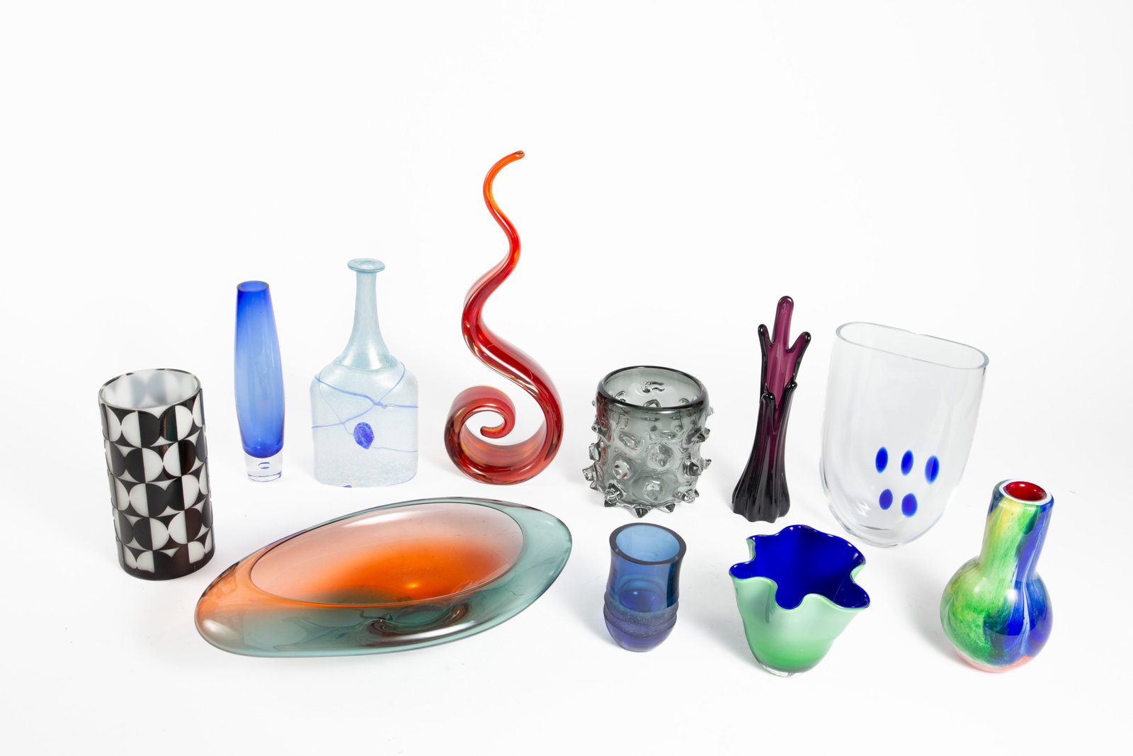 Lot of Assorted Art Glass- Kosta Boda, etc. (1 of 12)