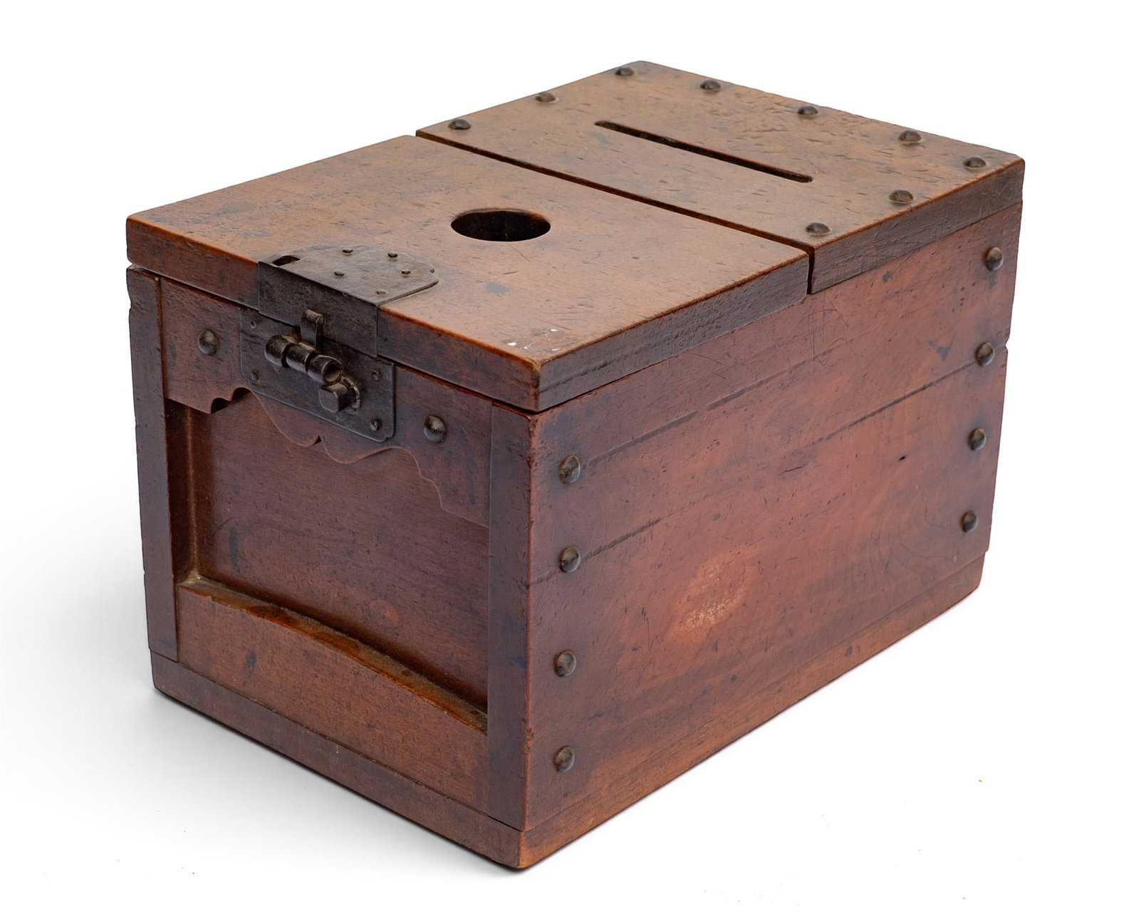 Antique Japanese Money Safe Box, Zenibako. (1 of 4)