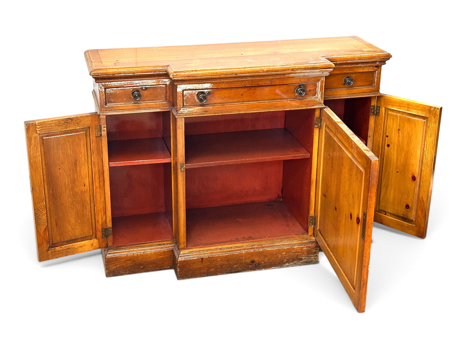 Antique Pine Sideboard. - 13
