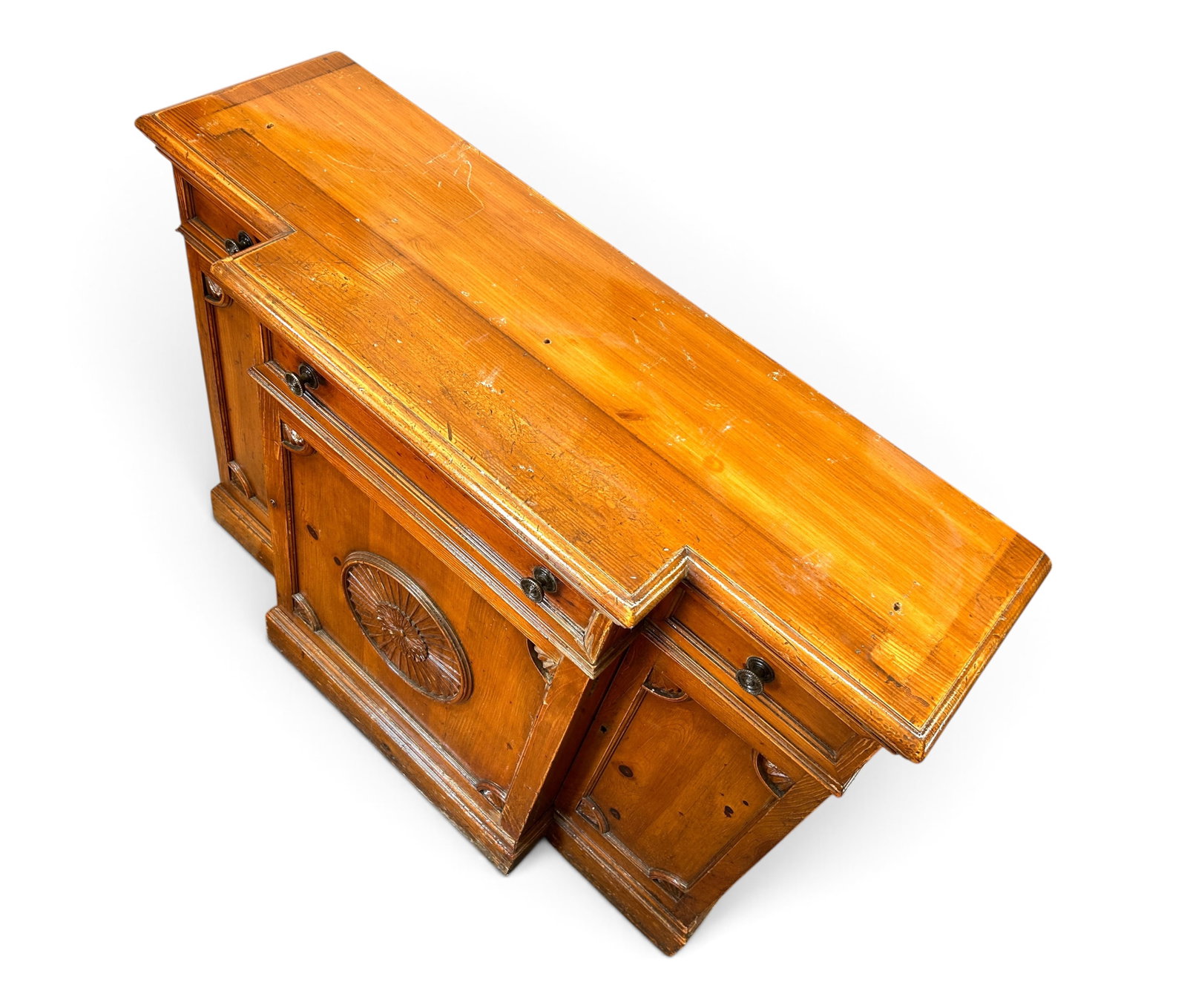 Antique Pine Sideboard. - 4