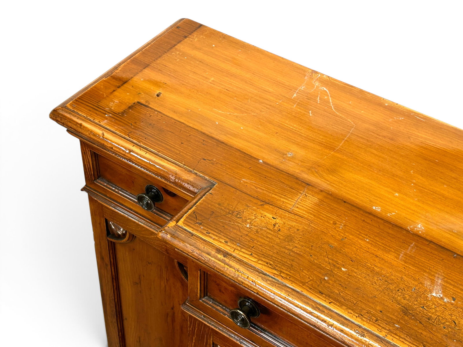 Antique Pine Sideboard. - 5