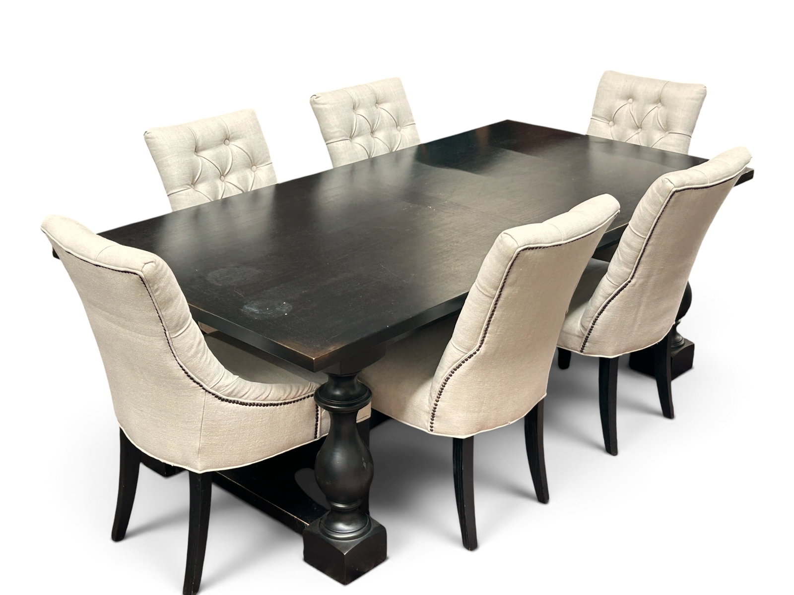 Restoration Hardware Dining Table & 6 Chairs. (1 of 20)