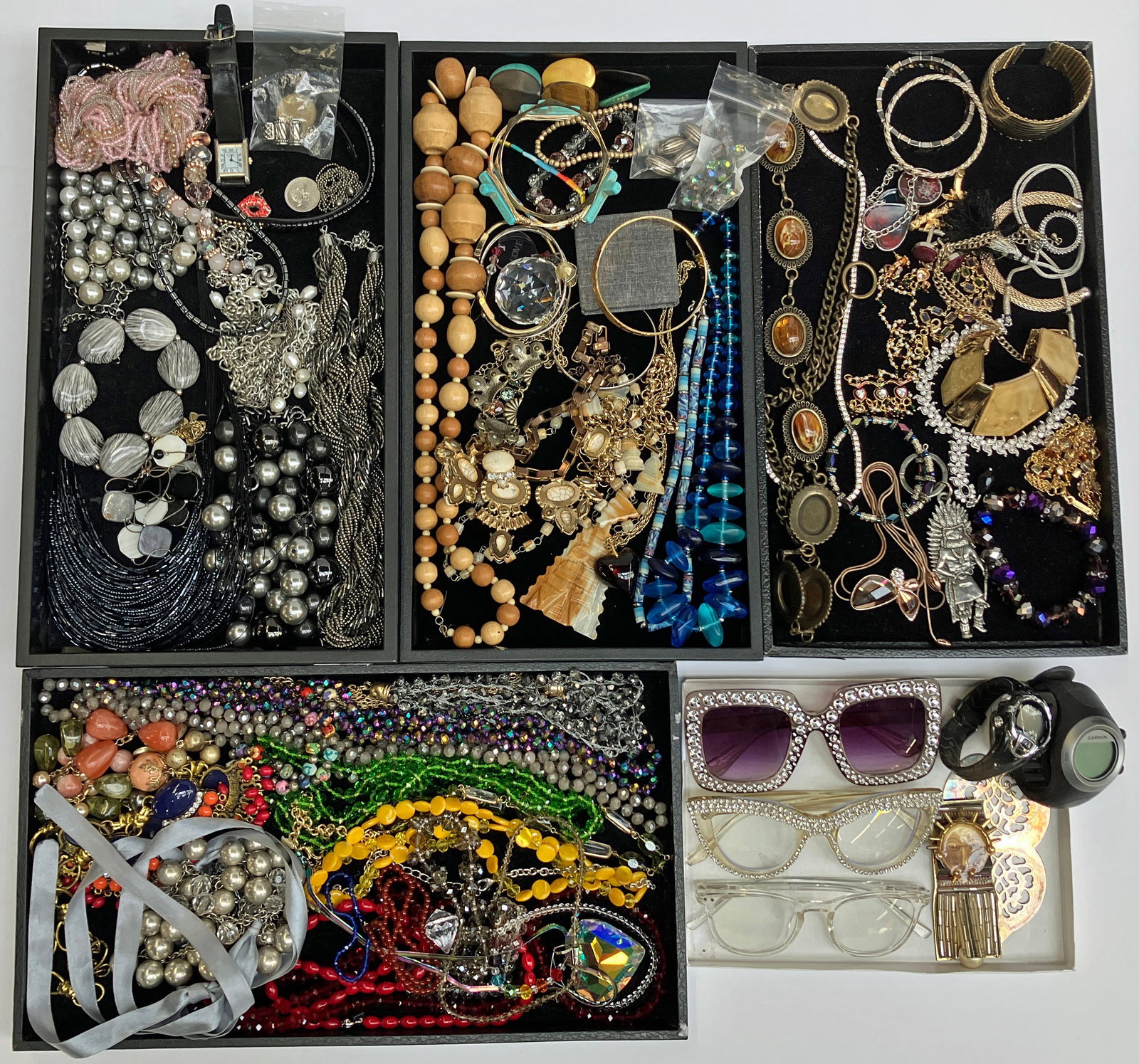 Lot: Costume Jewelry - Volupte, Napier, More. (1 of 9)
