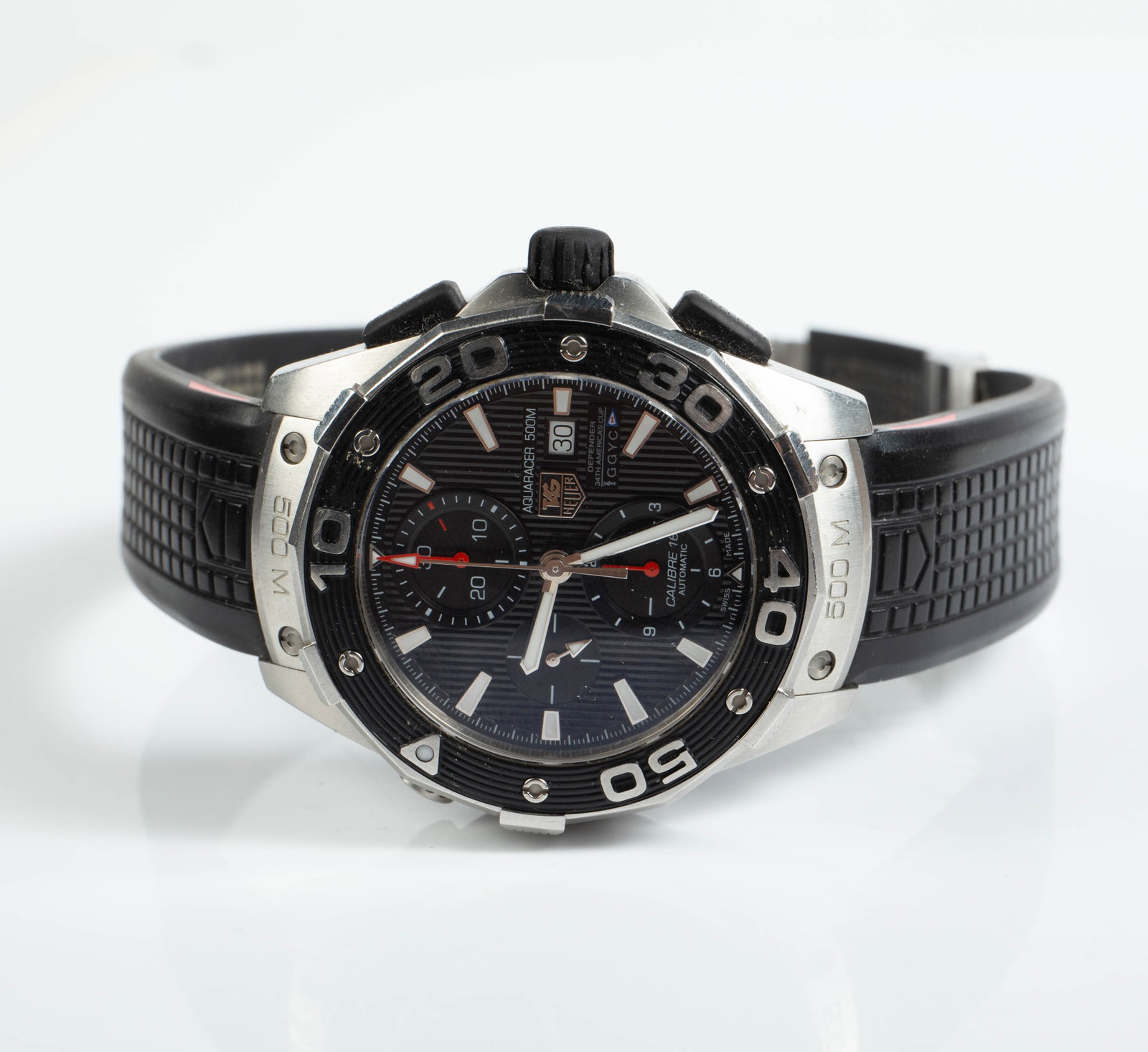 Tag Heuer Aquaracer Chrono Watch GGYC Oracle 34th. (1 of 5)