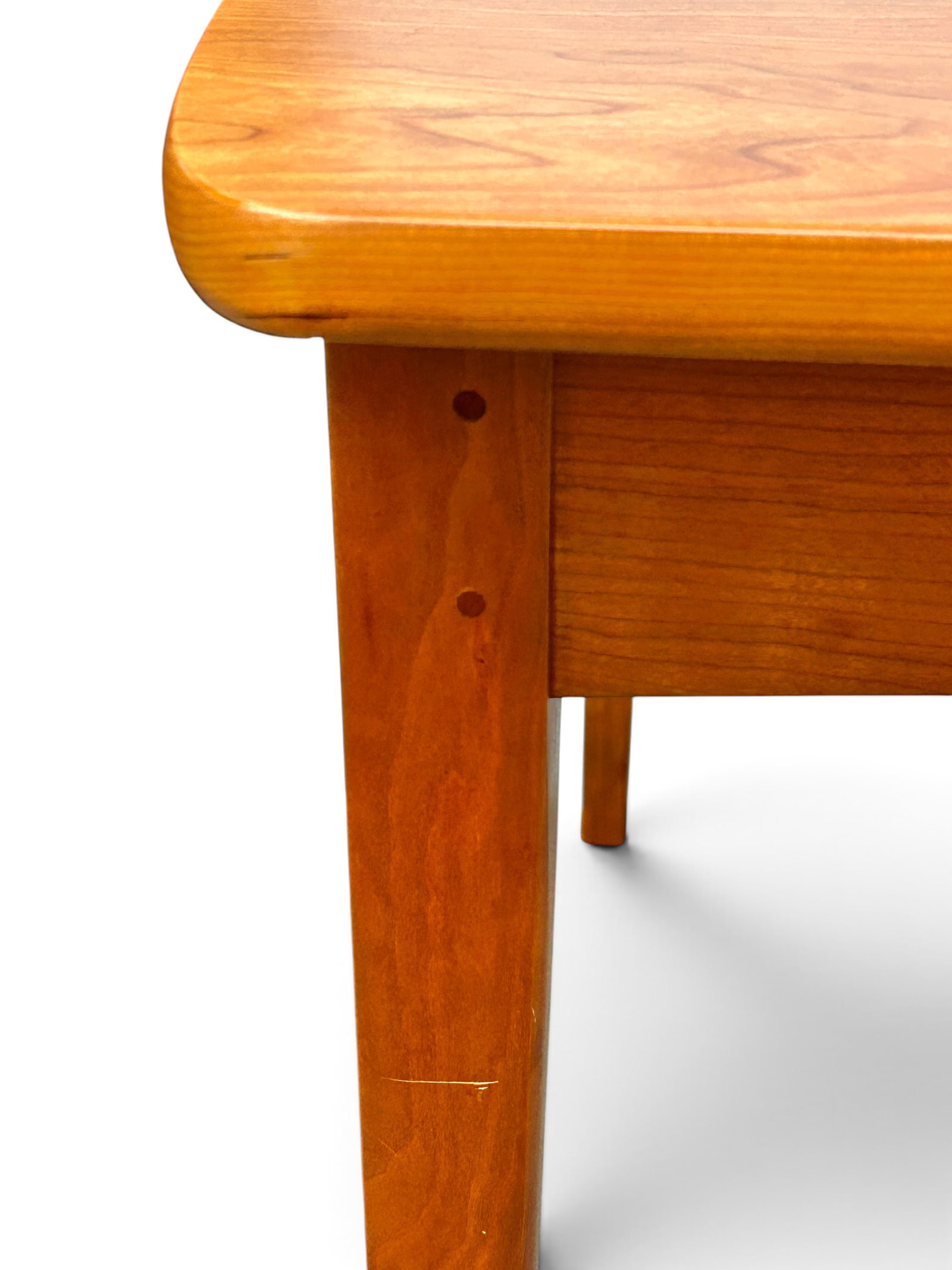 Gary Weeks Cherry Wood Small Dining Table. - 10