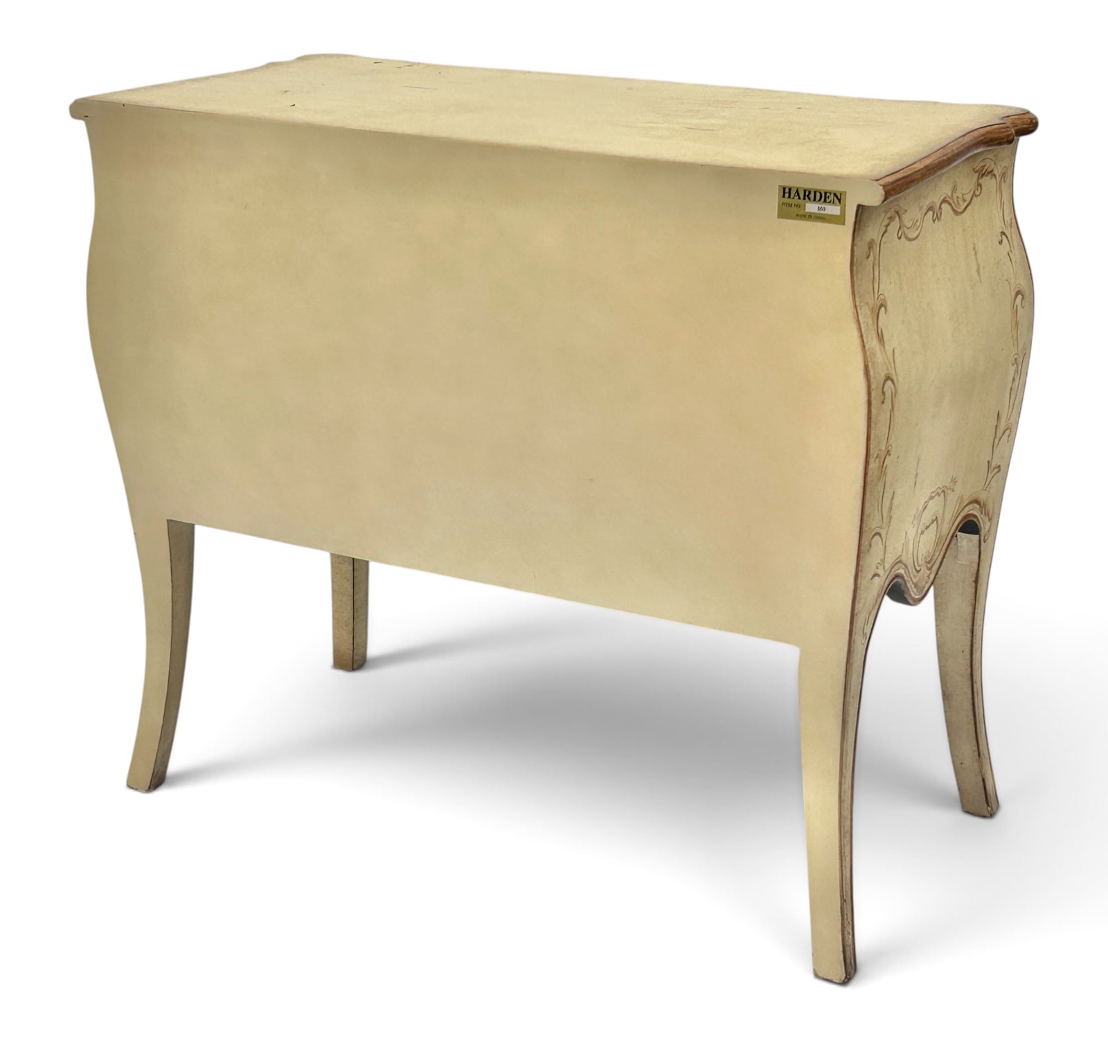 Harden Painted Bombe Commode or Nightstand. - 11