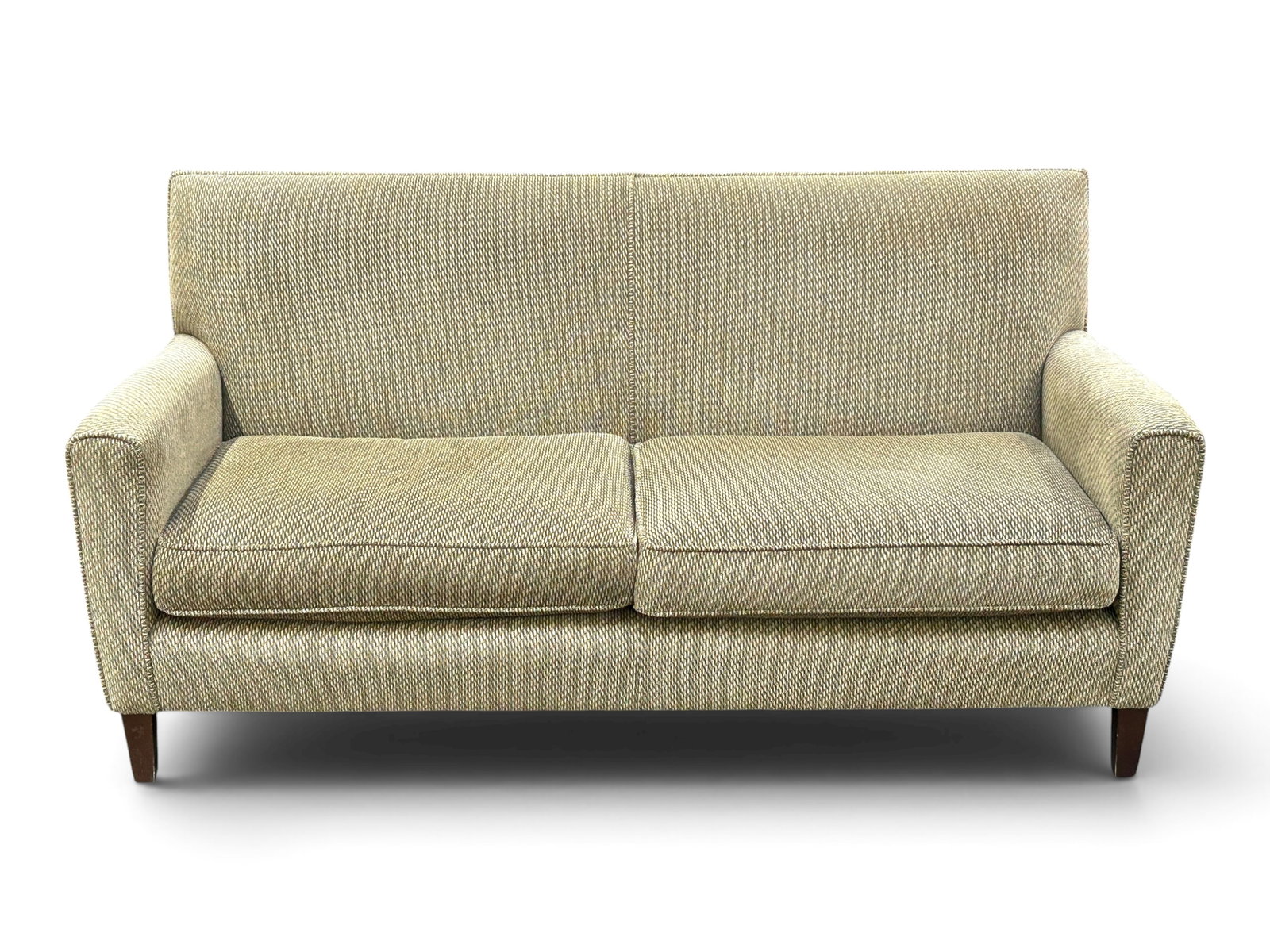 Room & Board Neutral Tone Fabric Sofa. (1 of 7)