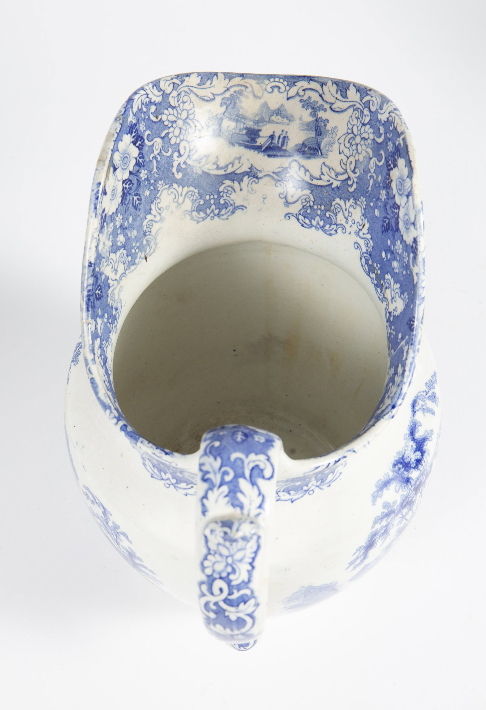 Lot: Transferware Dishes, EAPG, including Flint. - 4