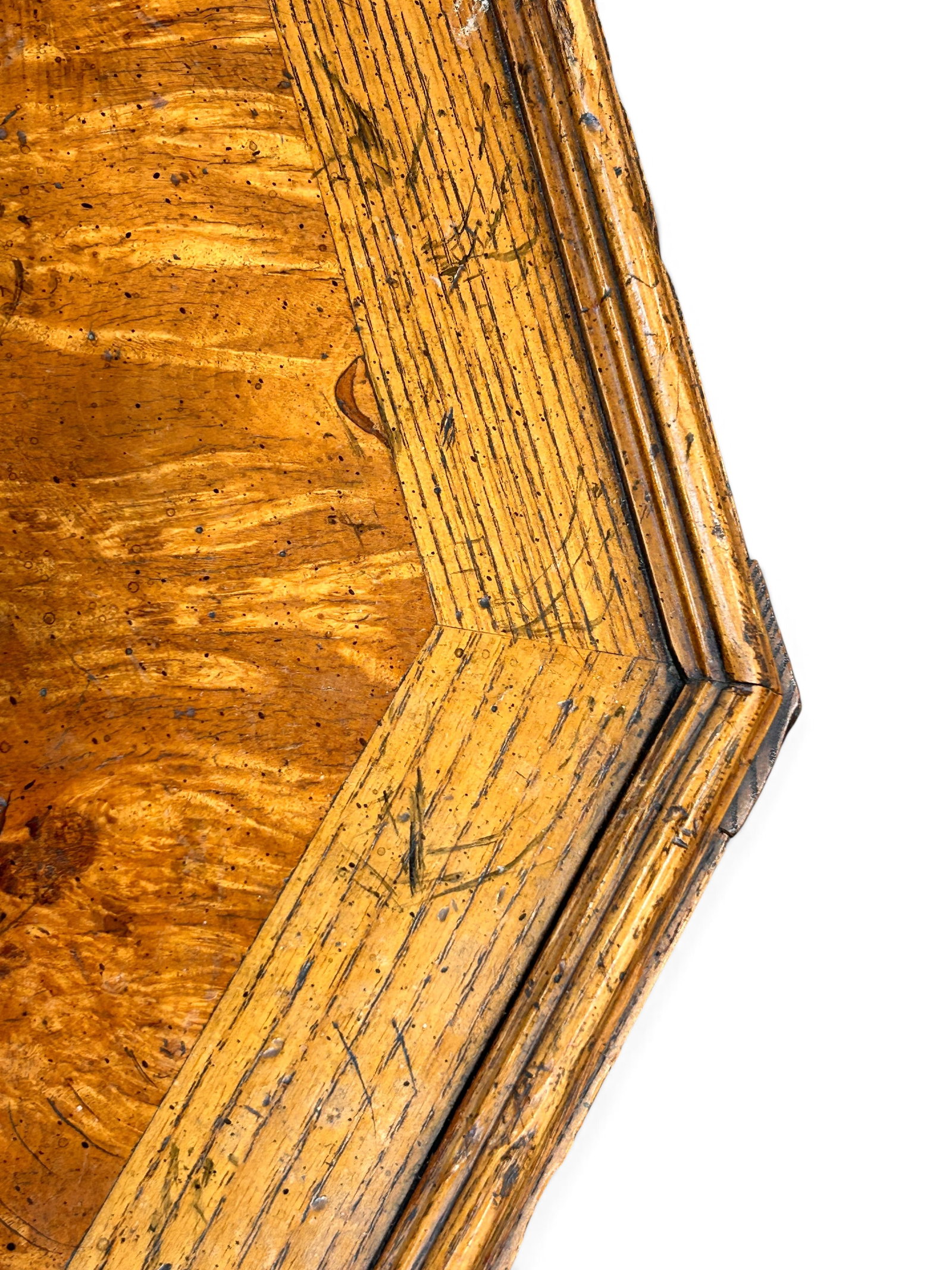 Baker Jacobean Style Octagonal Lamp Table. - 10