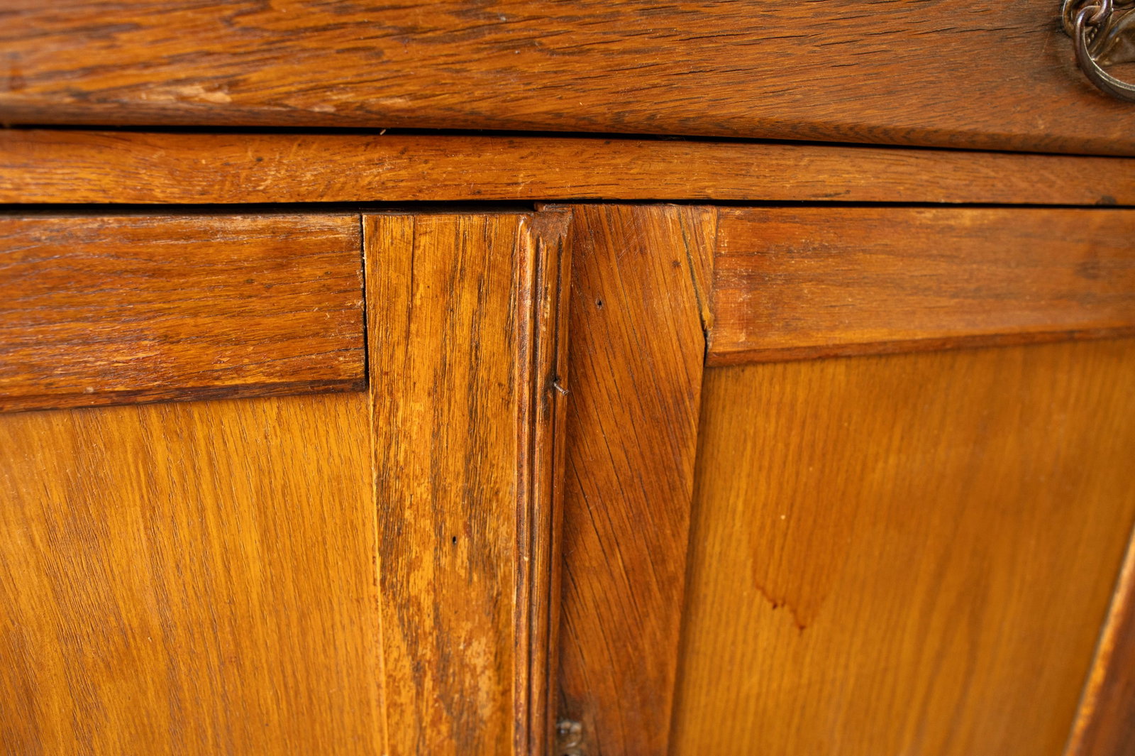 Primitive Stepback Cabinet. - 3