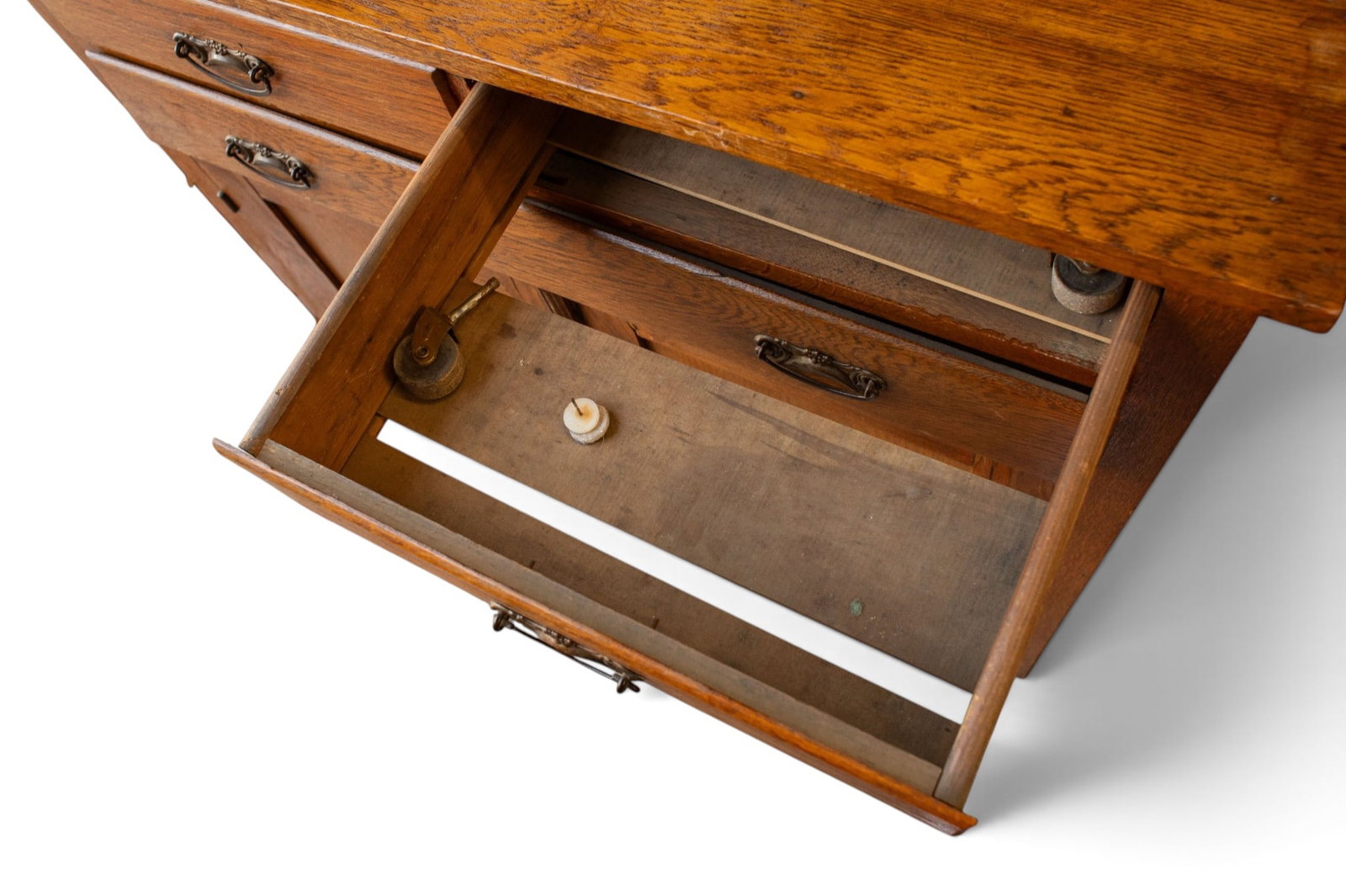 Primitive Stepback Cabinet. - 5