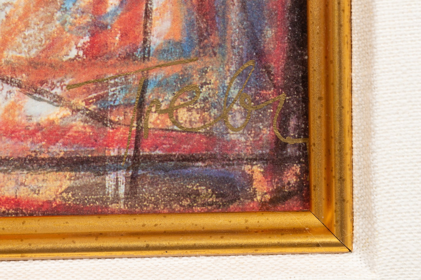 Contemplation, Signed Print by Janet Treby. - 4