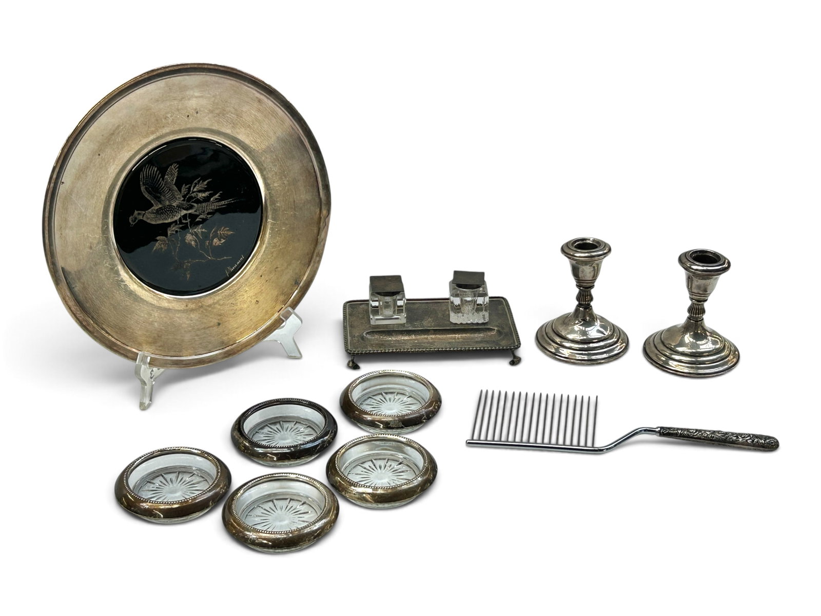 Lot of Asst. Sterling & Silverplate Items. (1 of 20)