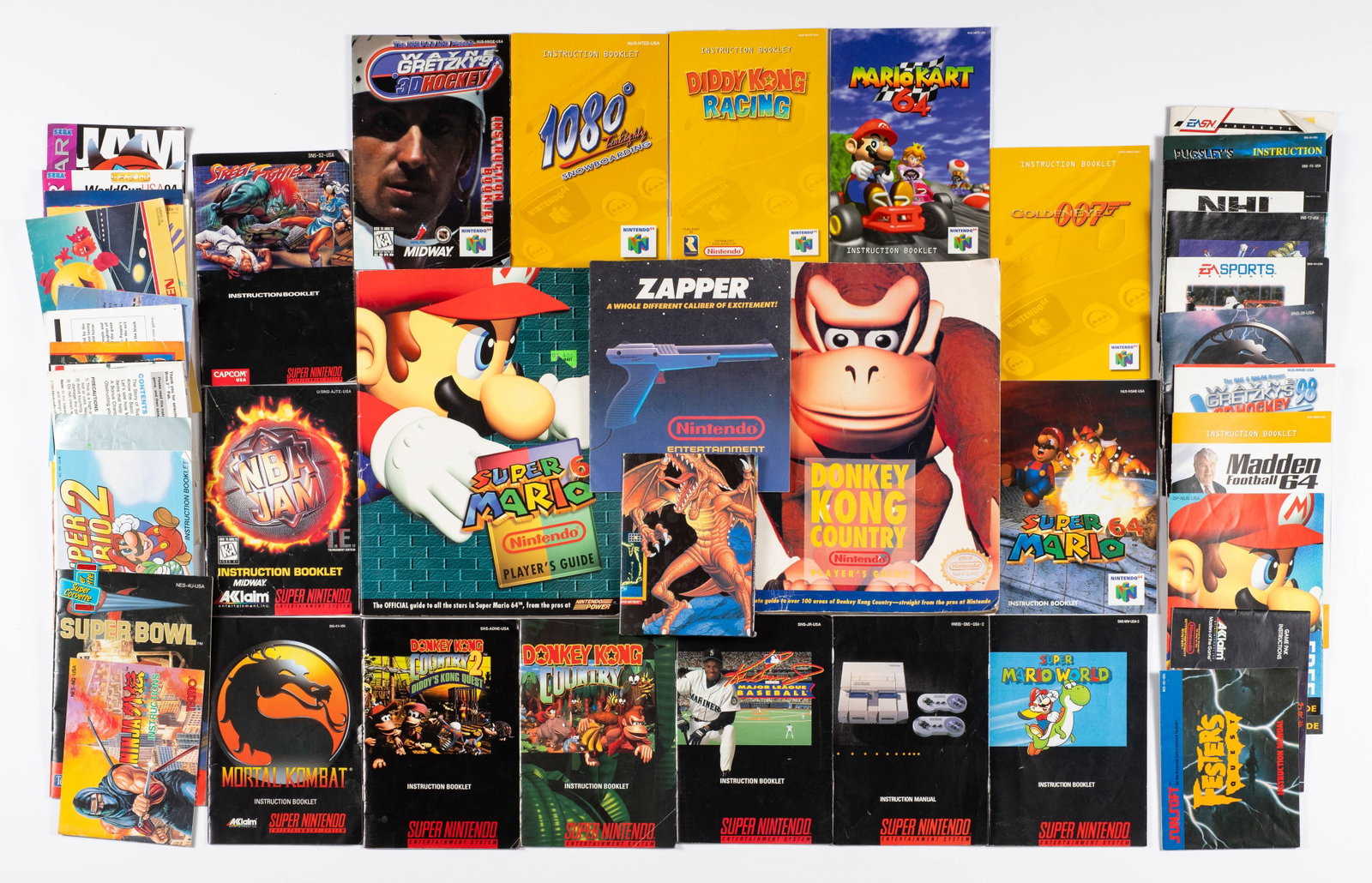 Lot of Retro Video Game Manuals & Guides. (1 of 11)
