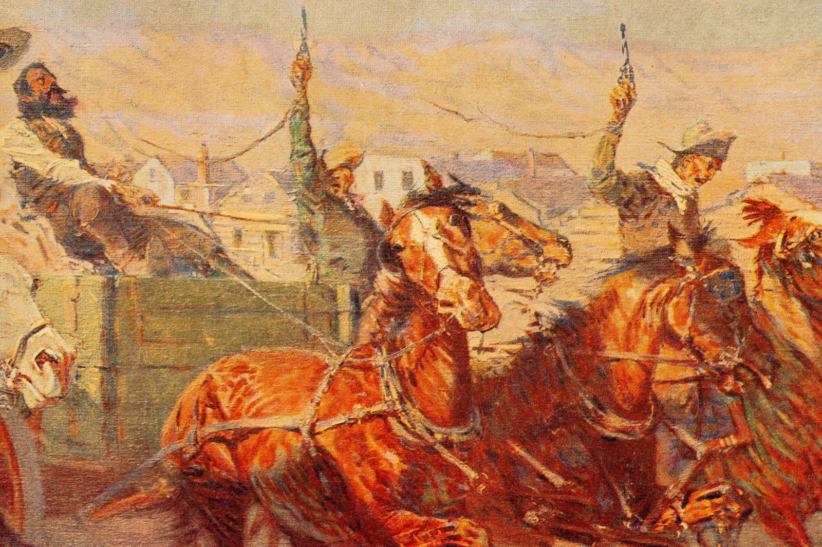 Three Offset Prints After Frederic Remington. - 7