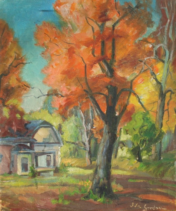 Ida Nash Gordon: Brown County Homestead: 30x25, O/C, SLR