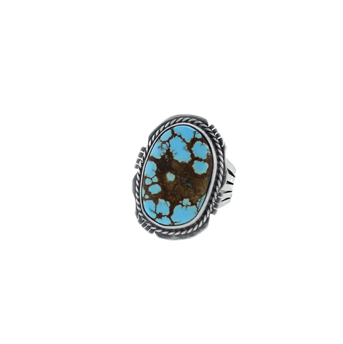 Sterling Silver  Turquoise Ring Navajo Native American (1 of 1)