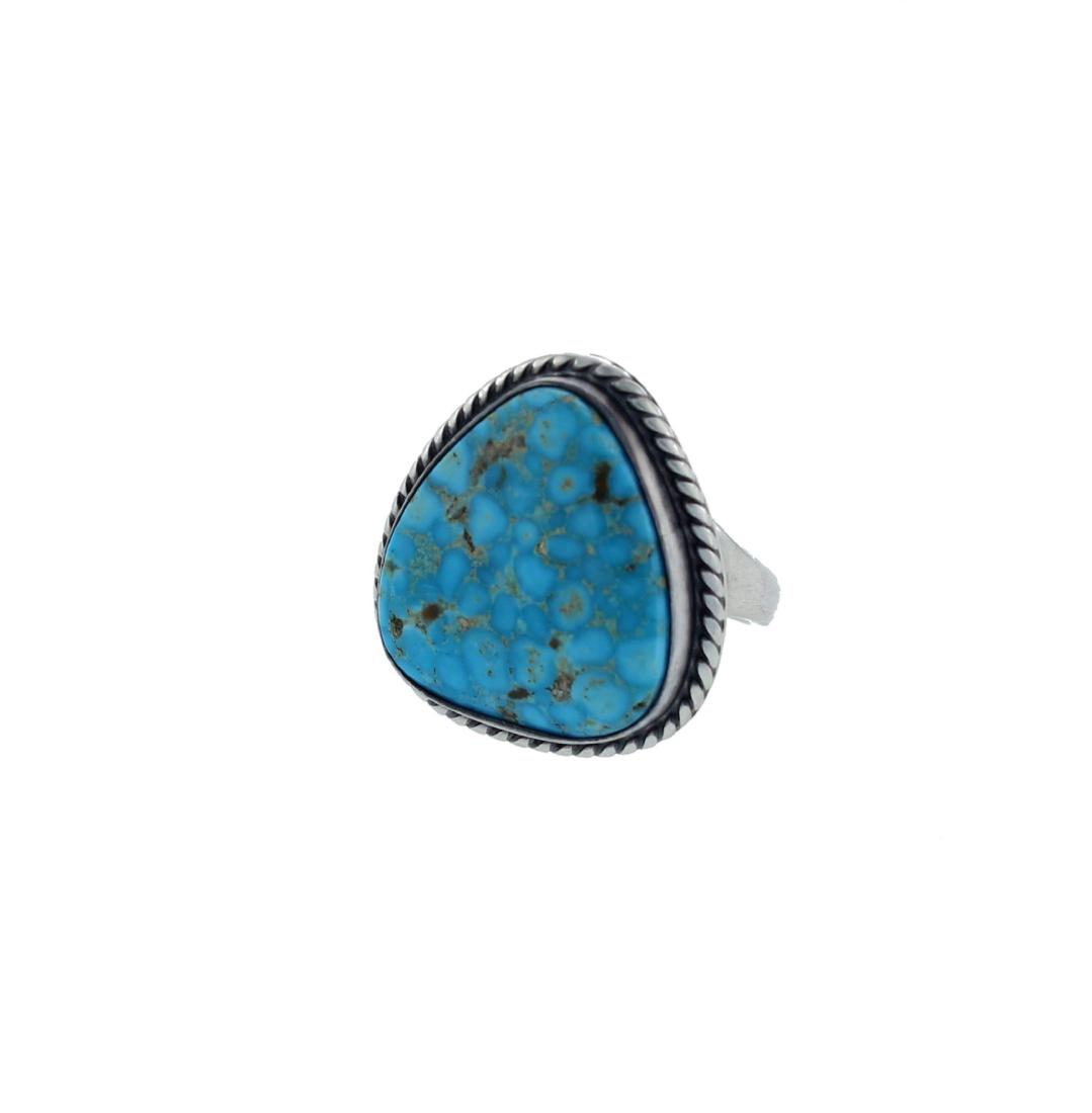 Sterling Silver  Turquoise Ring Navajo Native American (1 of 1)