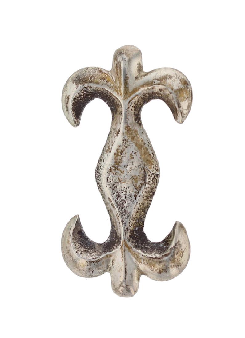 Sterling Silver Antique Sand Cast Pin Navajo Native: Weight: 17.5 Grams, Dimensions: 1" x 2" -Sterling Silver Antique Sand Cast Pin Navajo Native American Indian Jewelry Unsigned