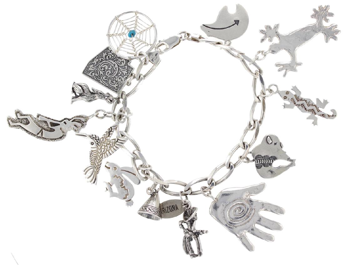 Sterling Silver Contemporary Italian Link Chain w/ (1 of 1)