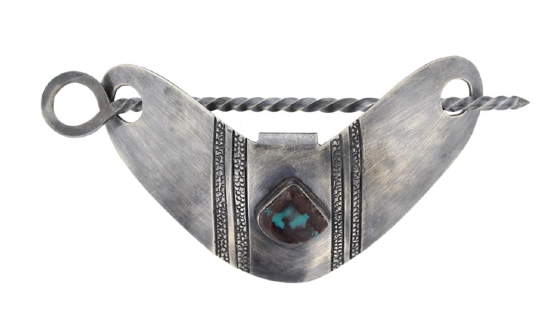 Sterling Silver Genuine Turquoise Vintage Masterpiece (1 of 2)