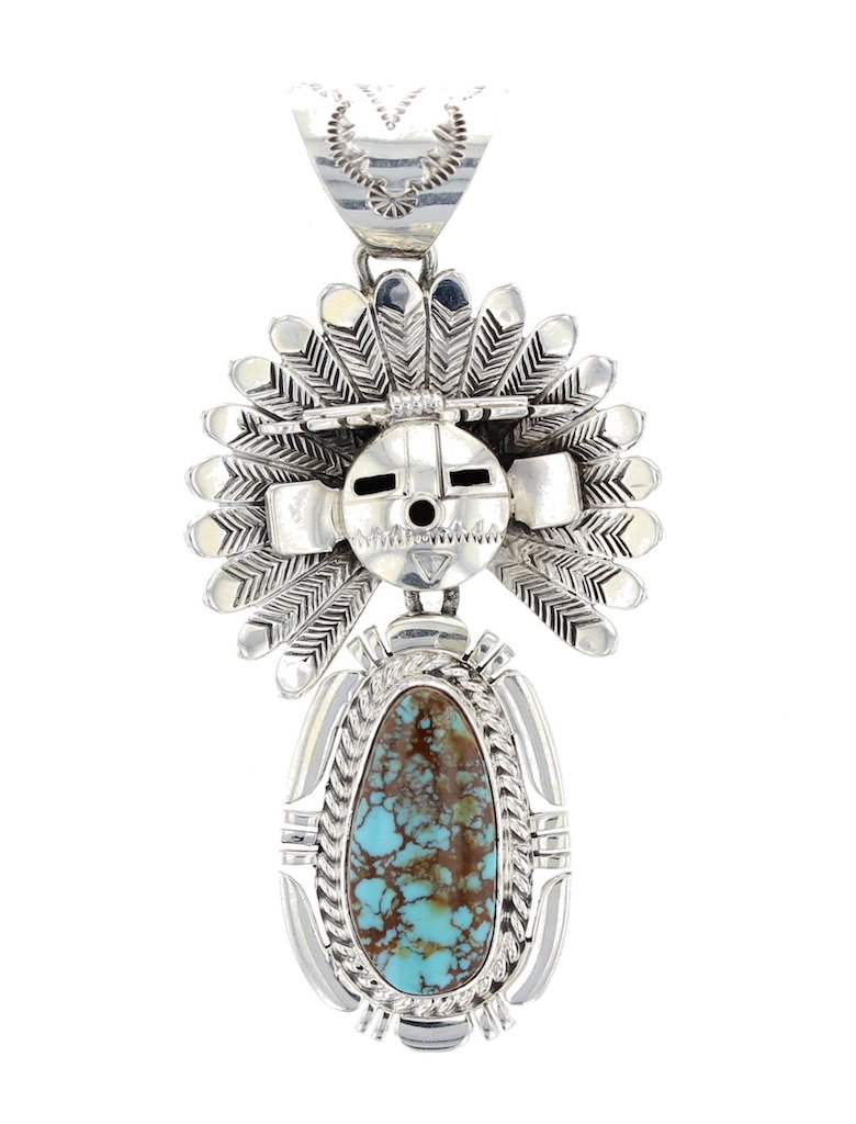 Sterling Silver  Turquoise Masterpiece Contemporary (1 of 2)