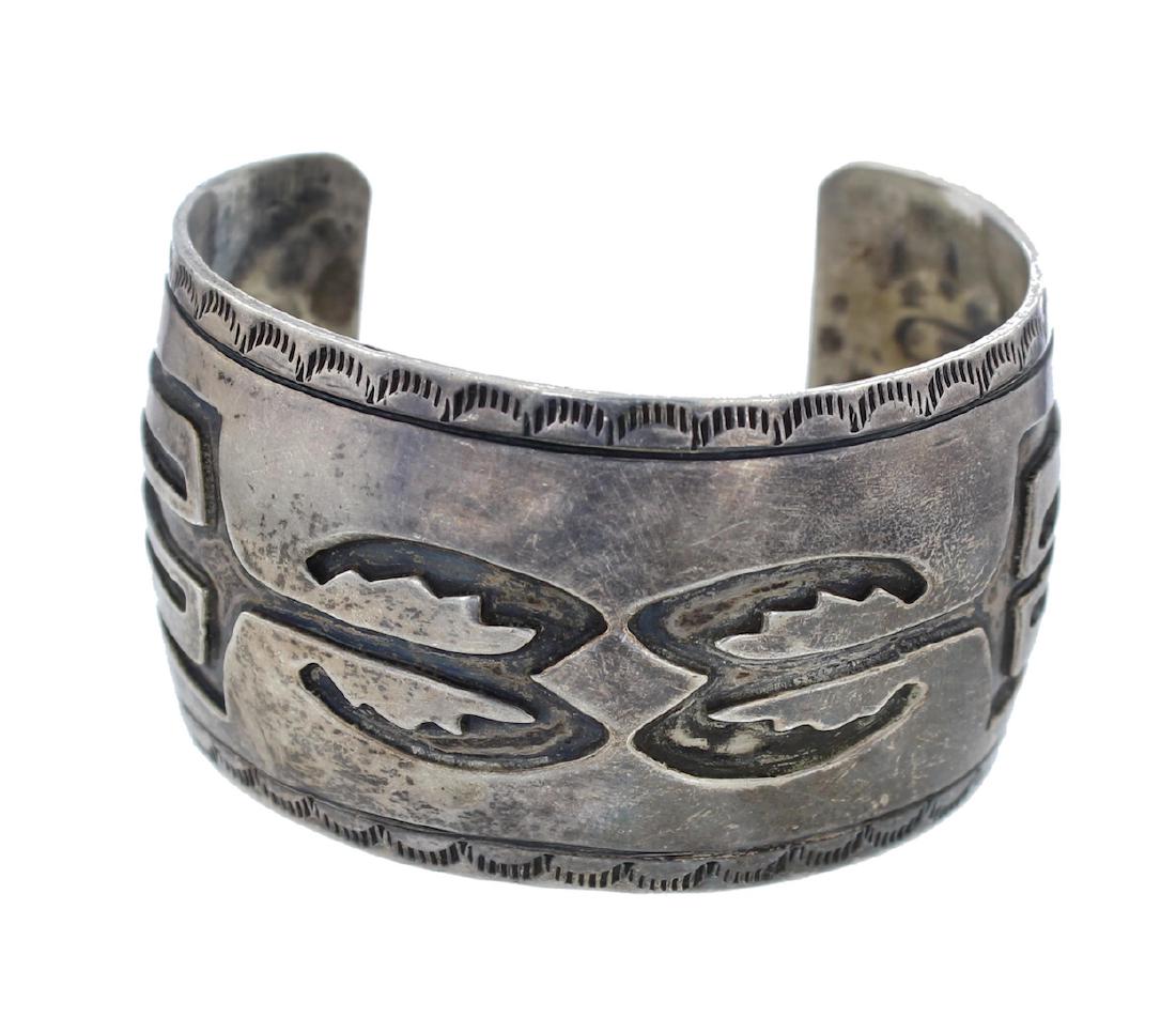 Sterling Silver Antique Hopi Overlay Masterpiece (1 of 1)