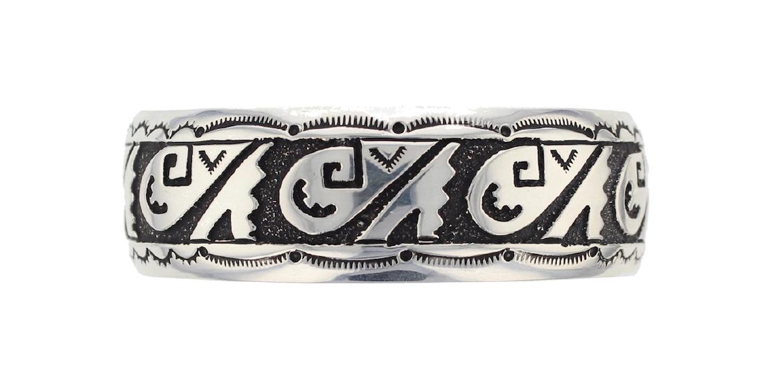 Sterling Silver Bracelet Navajo Native American Indian (1 of 1)